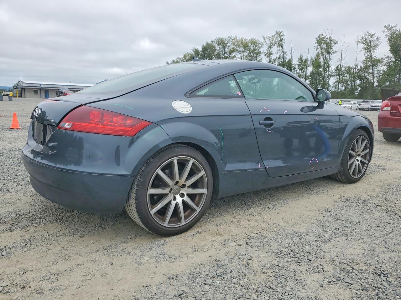 2009 Audi Tt Gray vin: TRUVF38J591006750