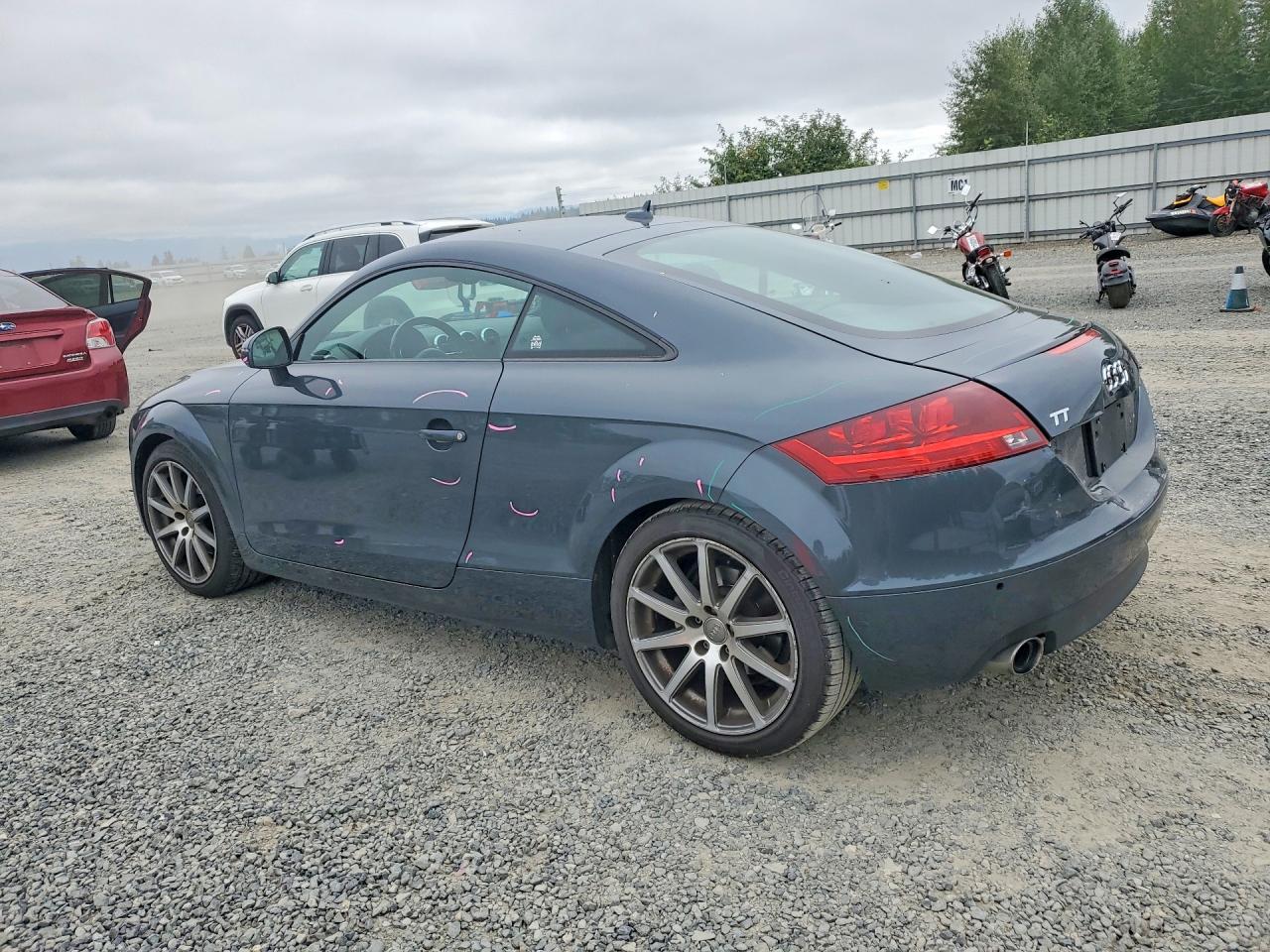 2009 Audi Tt Gray vin: TRUVF38J591006750