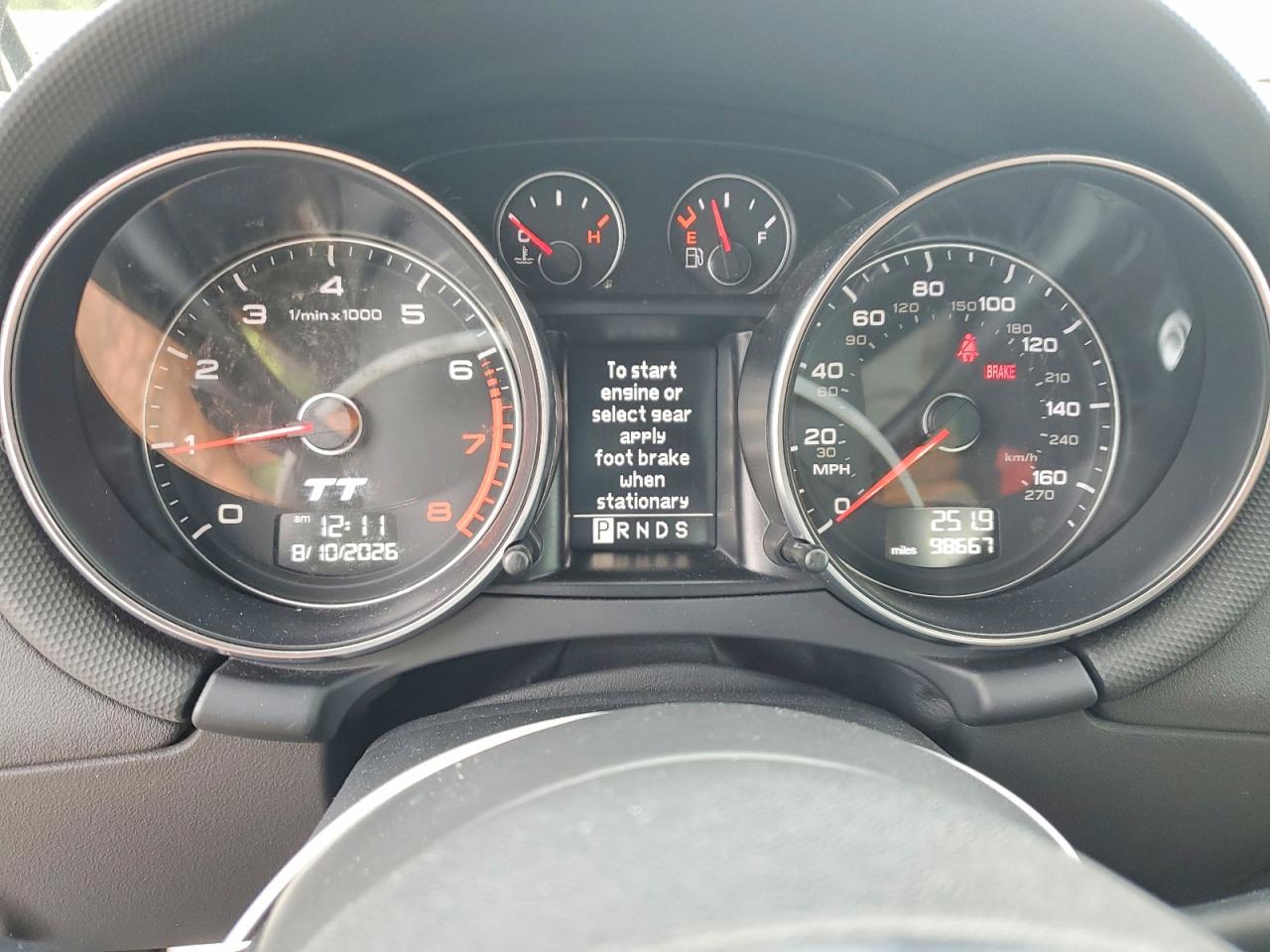 2009 Audi Tt Gray vin: TRUVF38J591006750
