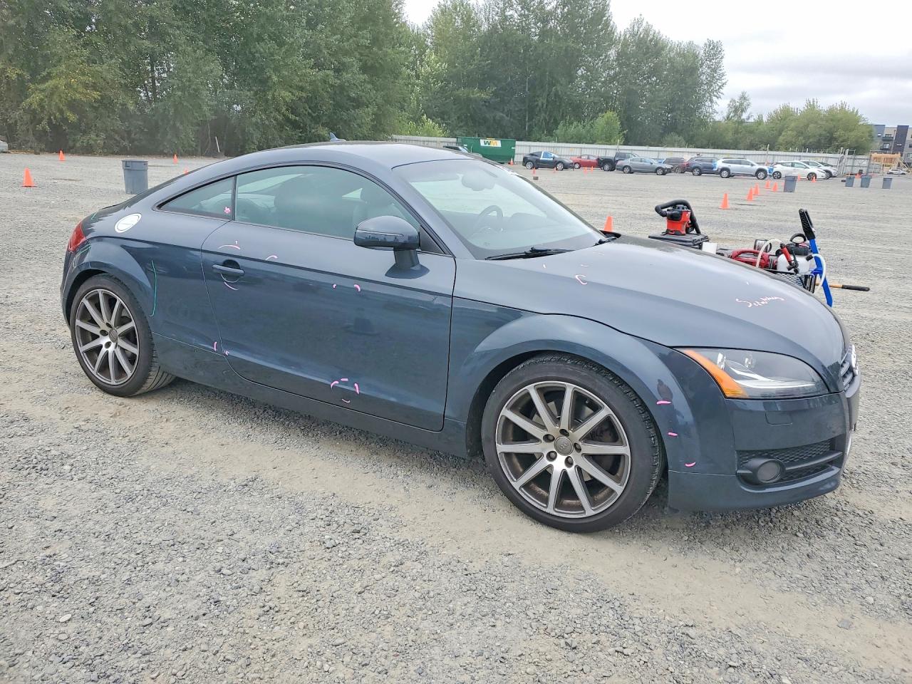 2009 Audi Tt Gray vin: TRUVF38J591006750
