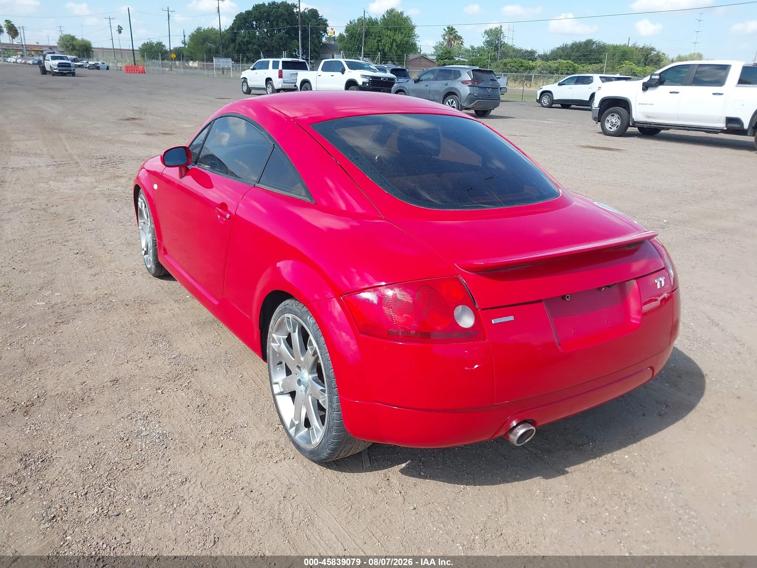 2002 Audi Tt 1.8l Красный vin: TRUWC28NX21013659