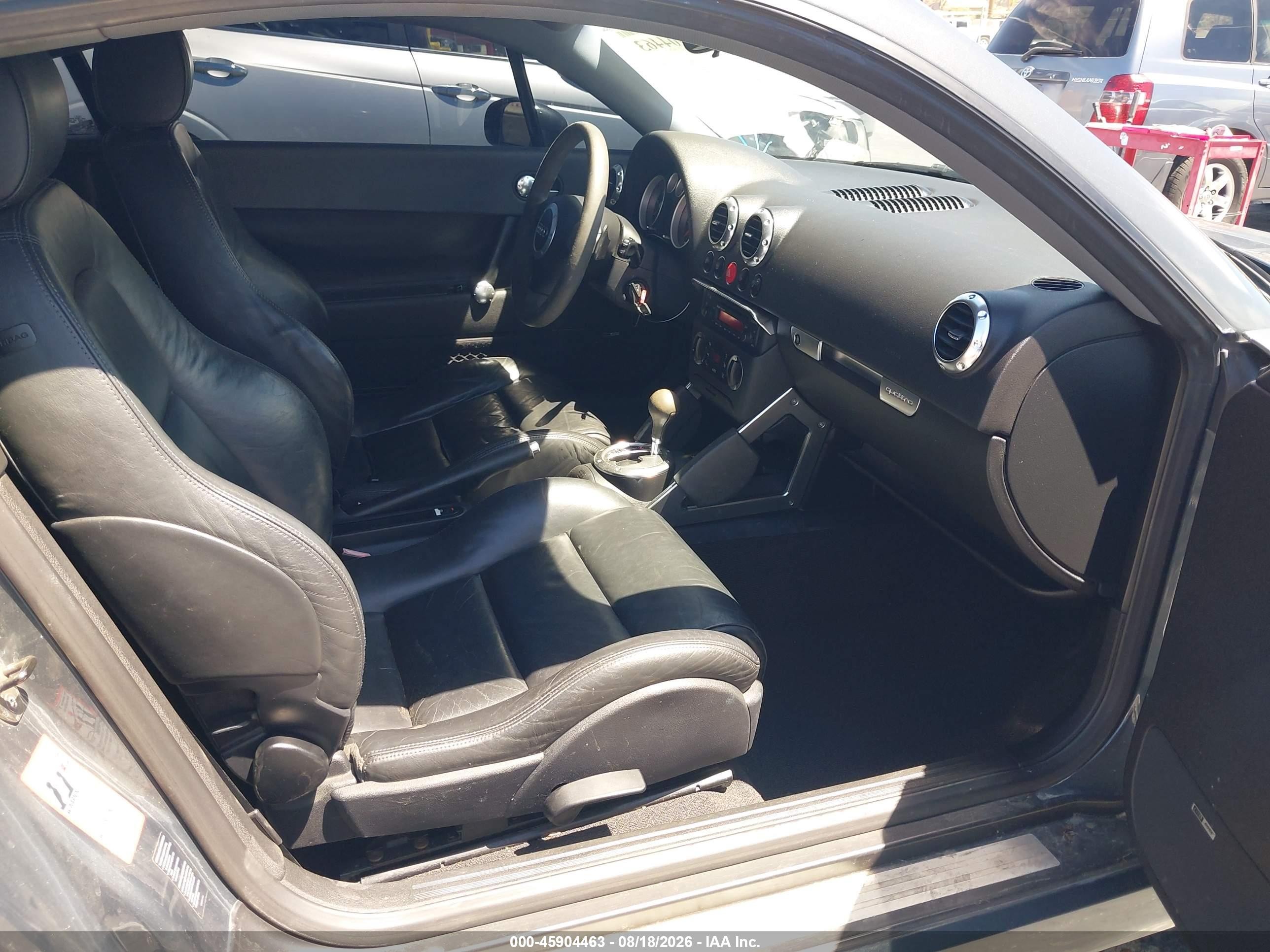 2005 Audi Tt 3.2l Gray vin: TRUWF28N351005169