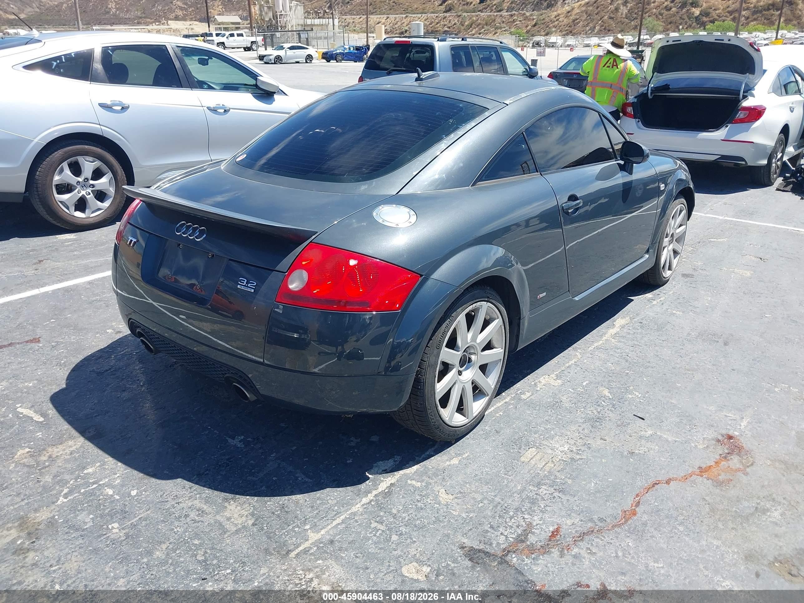 2005 Audi Tt 3.2l Gray vin: TRUWF28N351005169