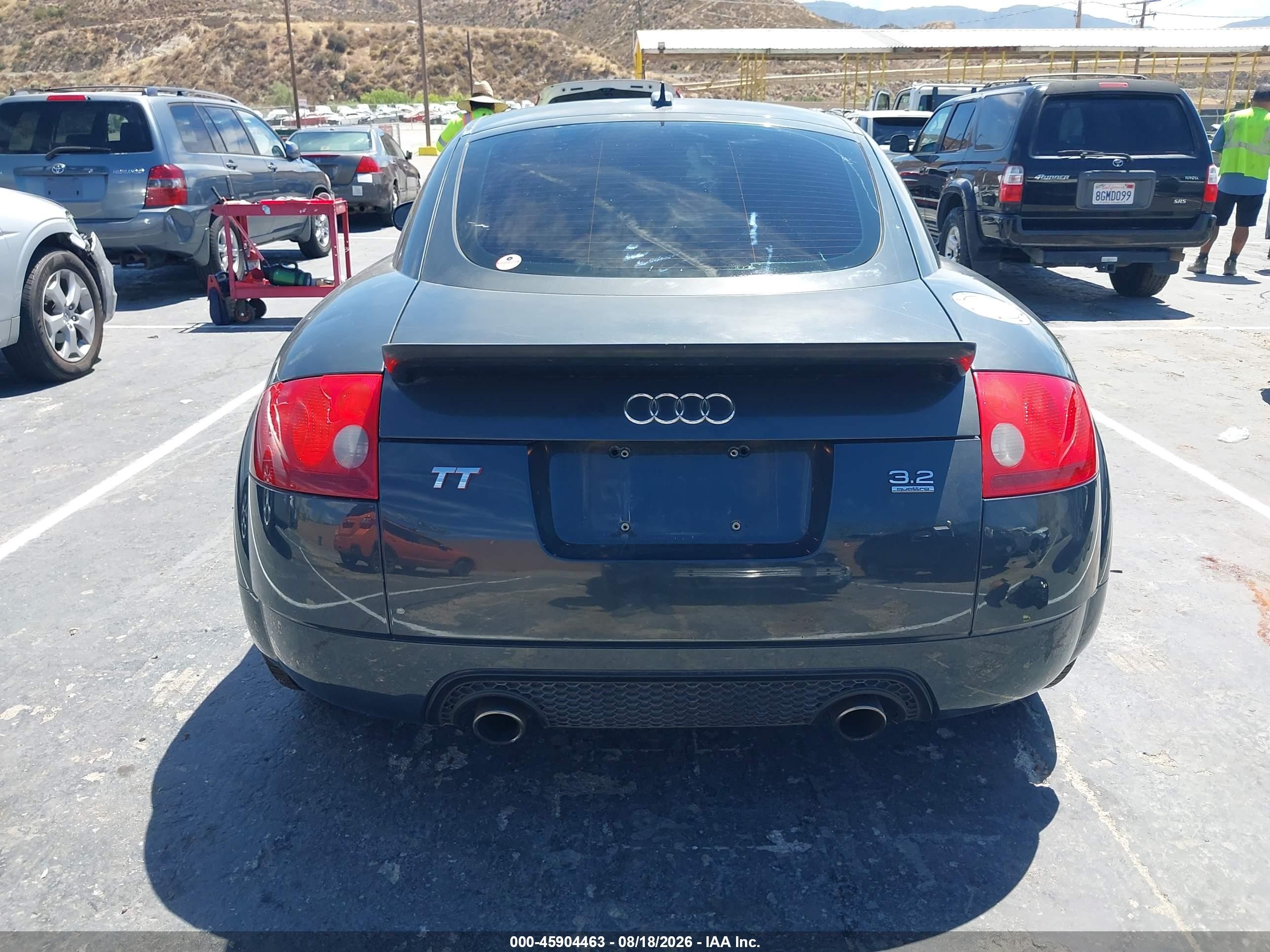 2005 Audi Tt 3.2l Gray vin: TRUWF28N351005169