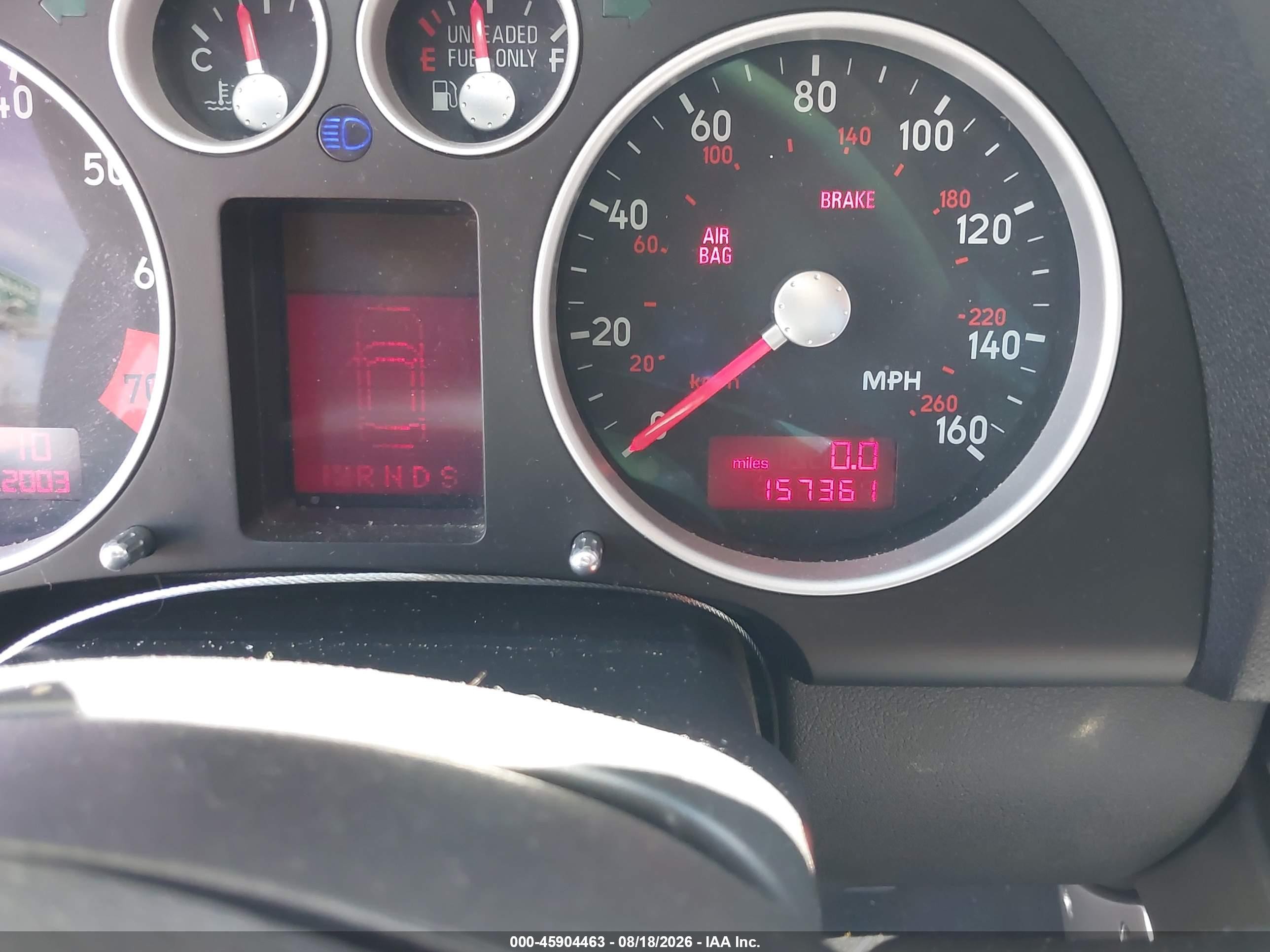 2005 Audi Tt 3.2l Gray vin: TRUWF28N351005169