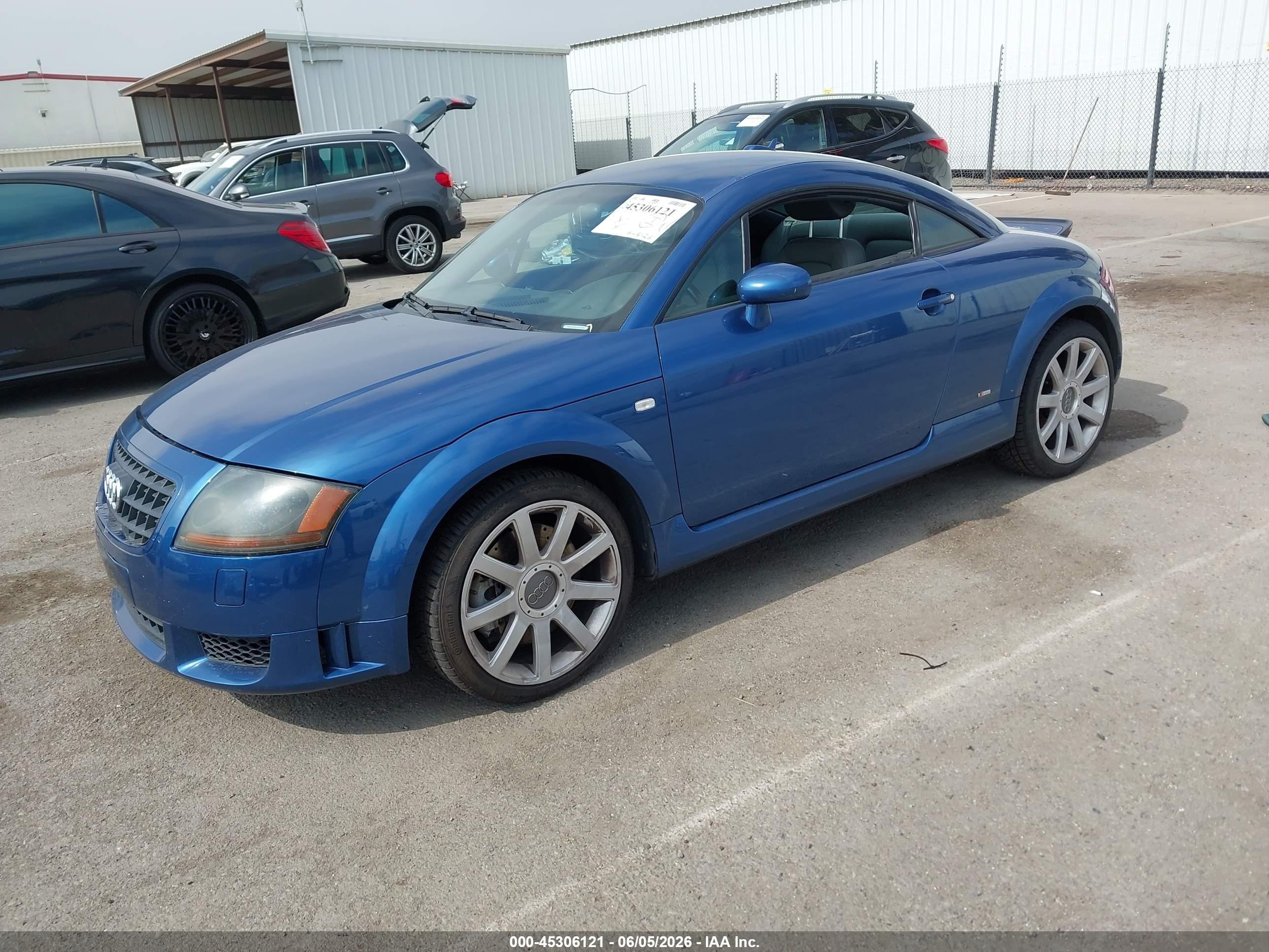 2005 Audi Tt 3.2l Blue vin: TRUWF28N651001505