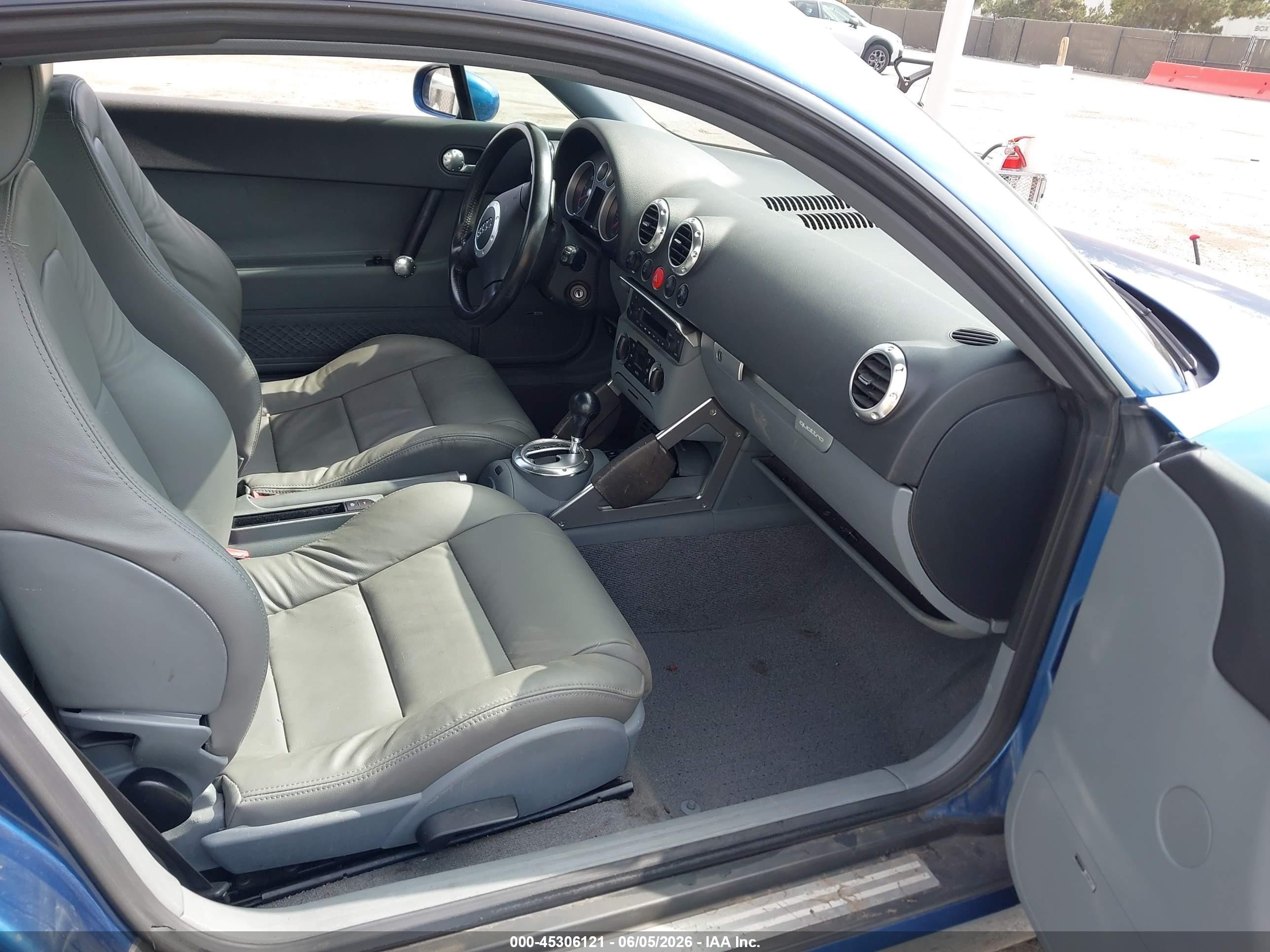 2005 Audi Tt 3.2l Blue vin: TRUWF28N651001505