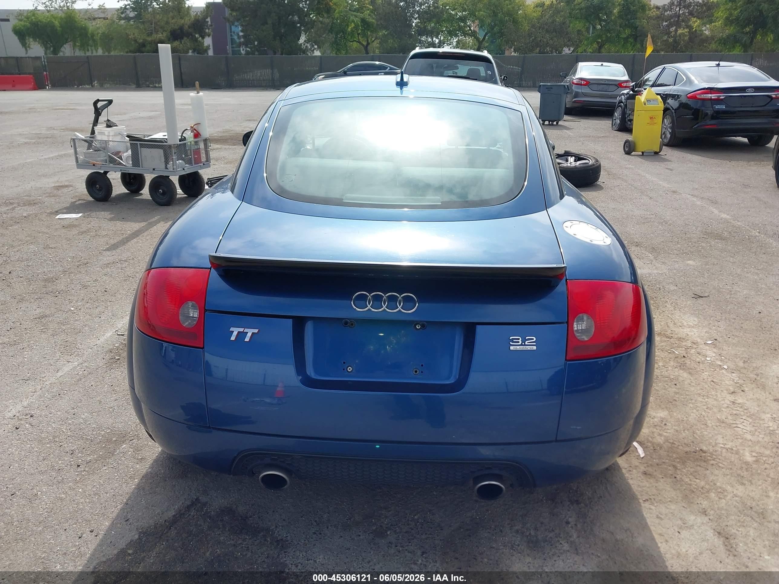 2005 Audi Tt 3.2l Blue vin: TRUWF28N651001505