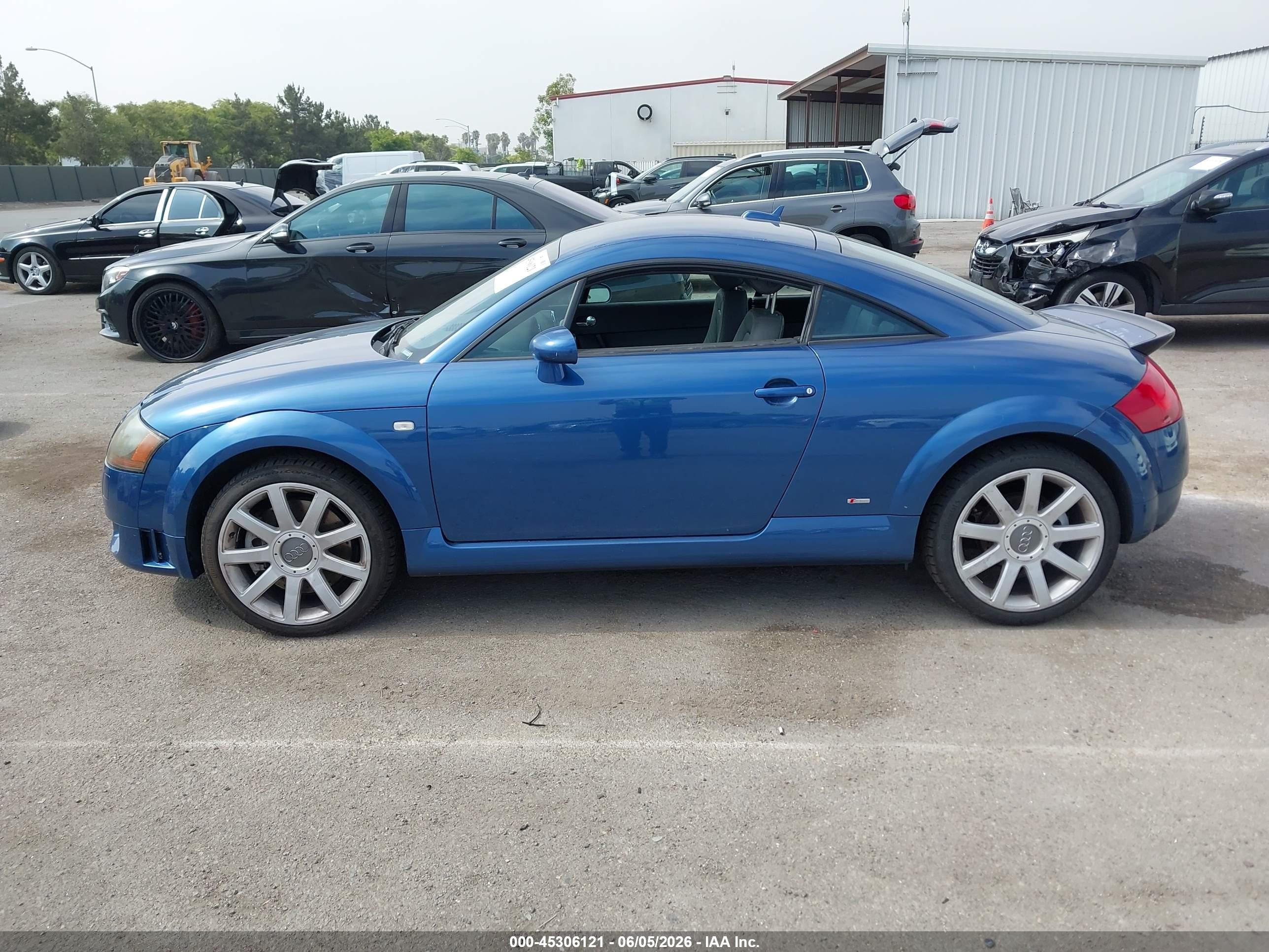 2005 Audi Tt 3.2l Blue vin: TRUWF28N651001505