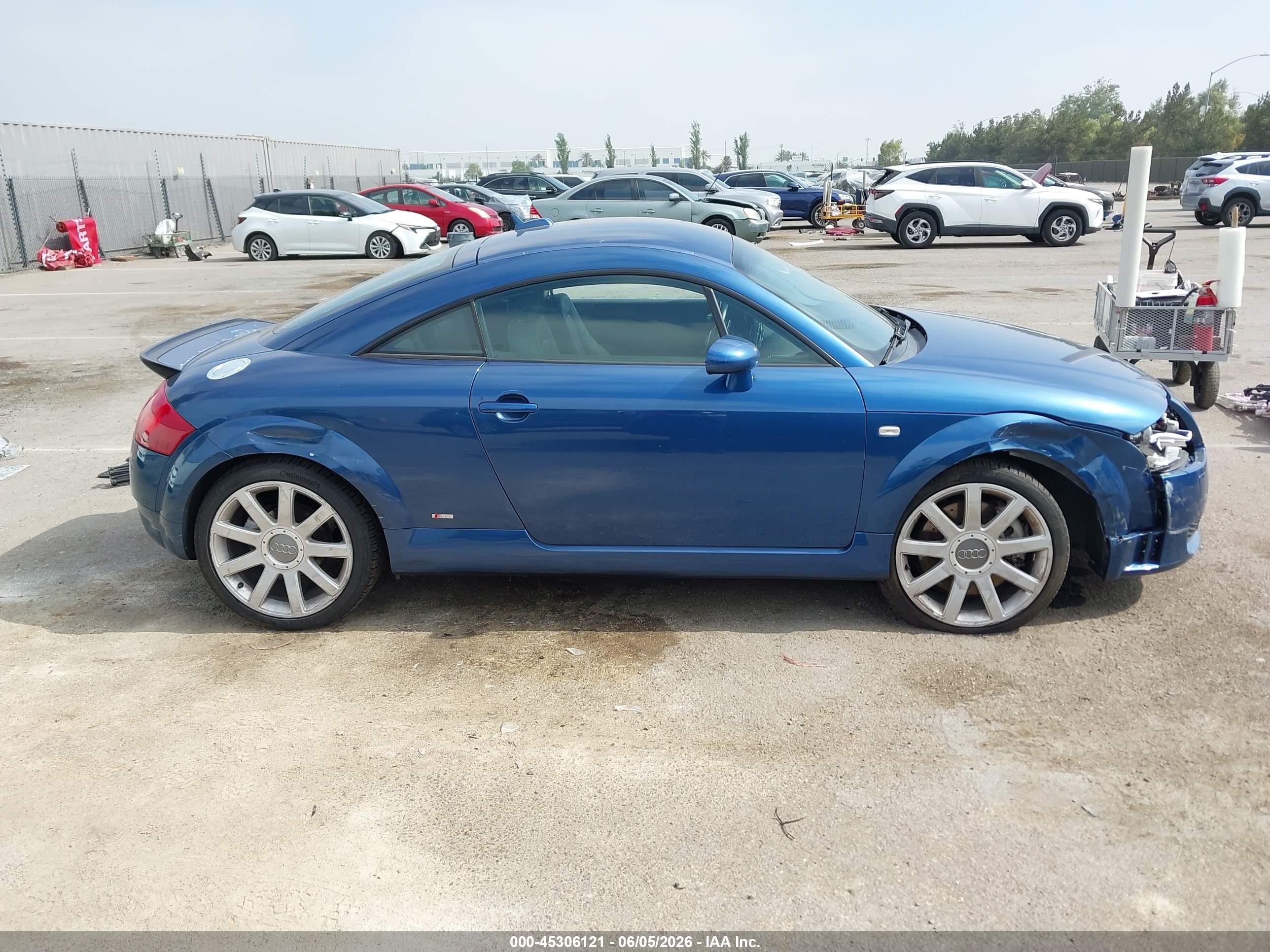 2005 Audi Tt 3.2l Blue vin: TRUWF28N651001505