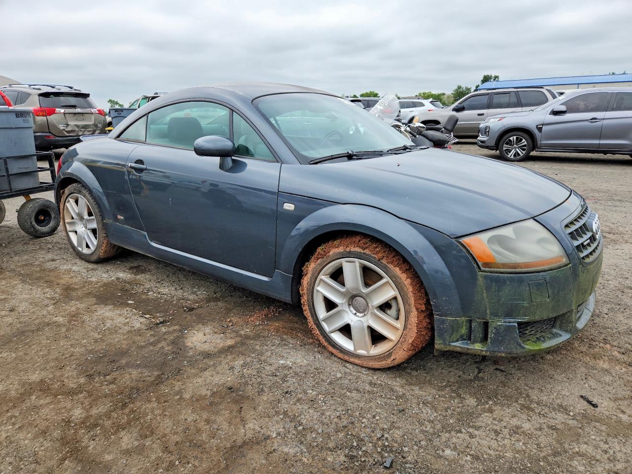 2004 Audi Tt 3.2 Quattro Gray vin: TRUWF28NX41007029