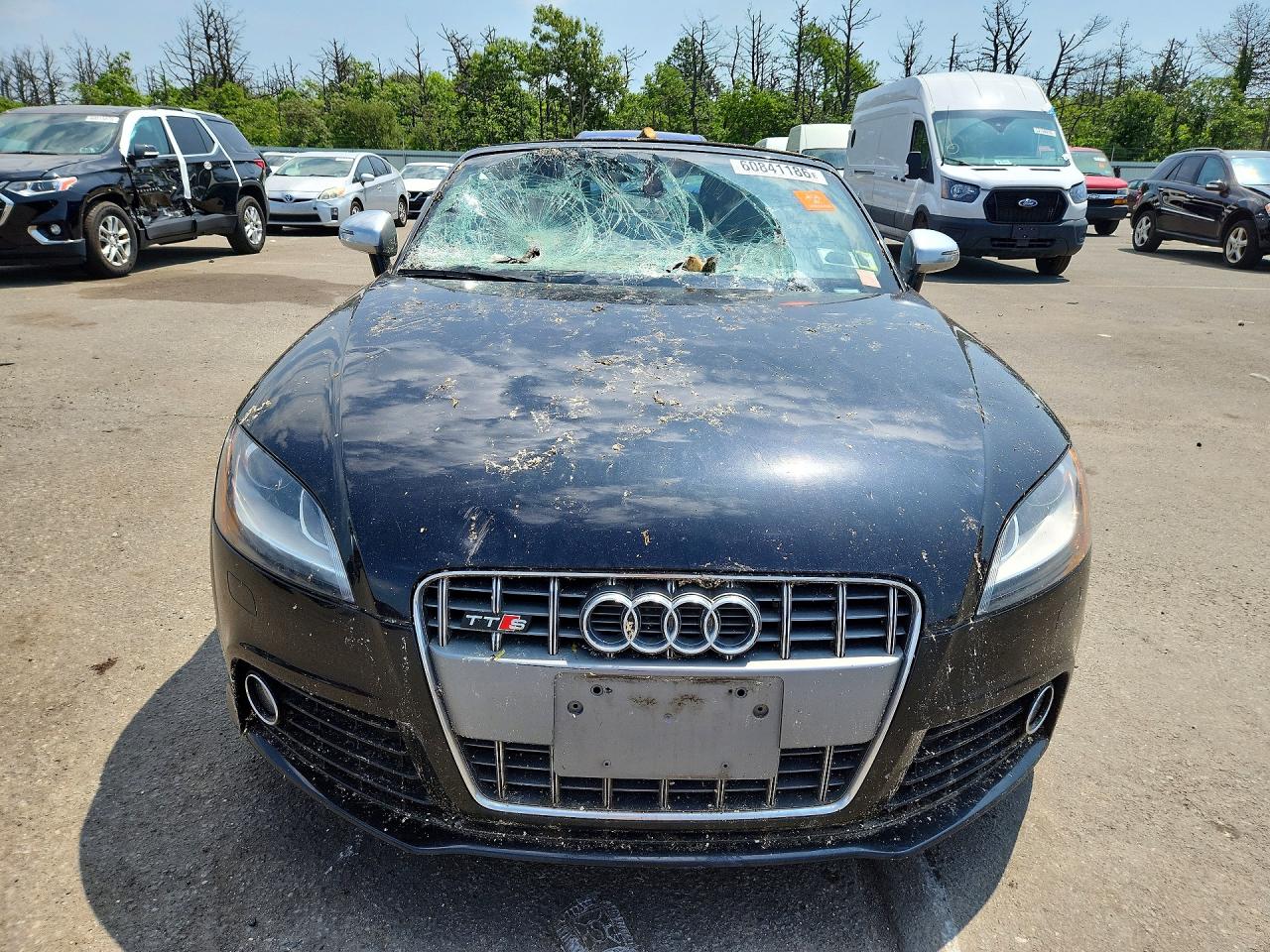2009 Audi Tts Черный vin: TRUWF38J291023848