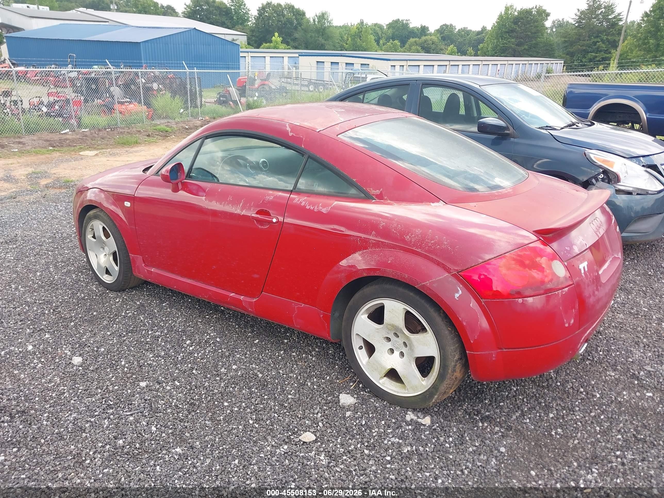 2002 Audi Tt 1.8l Red vin: TRUWT28N021015212