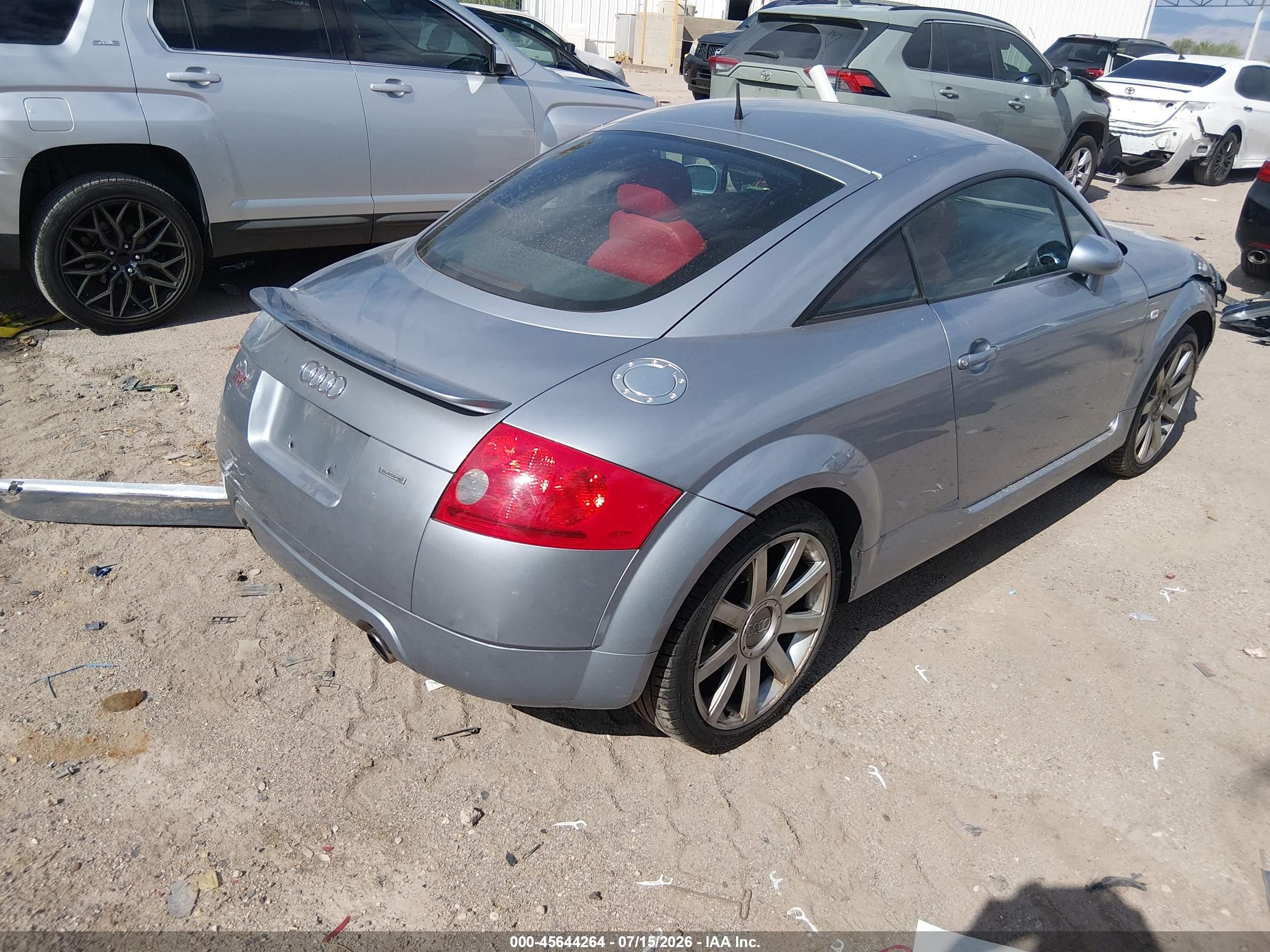 2002 Audi Tt Alms Commemorative Edition Silver vin: TRUWT28N021027280