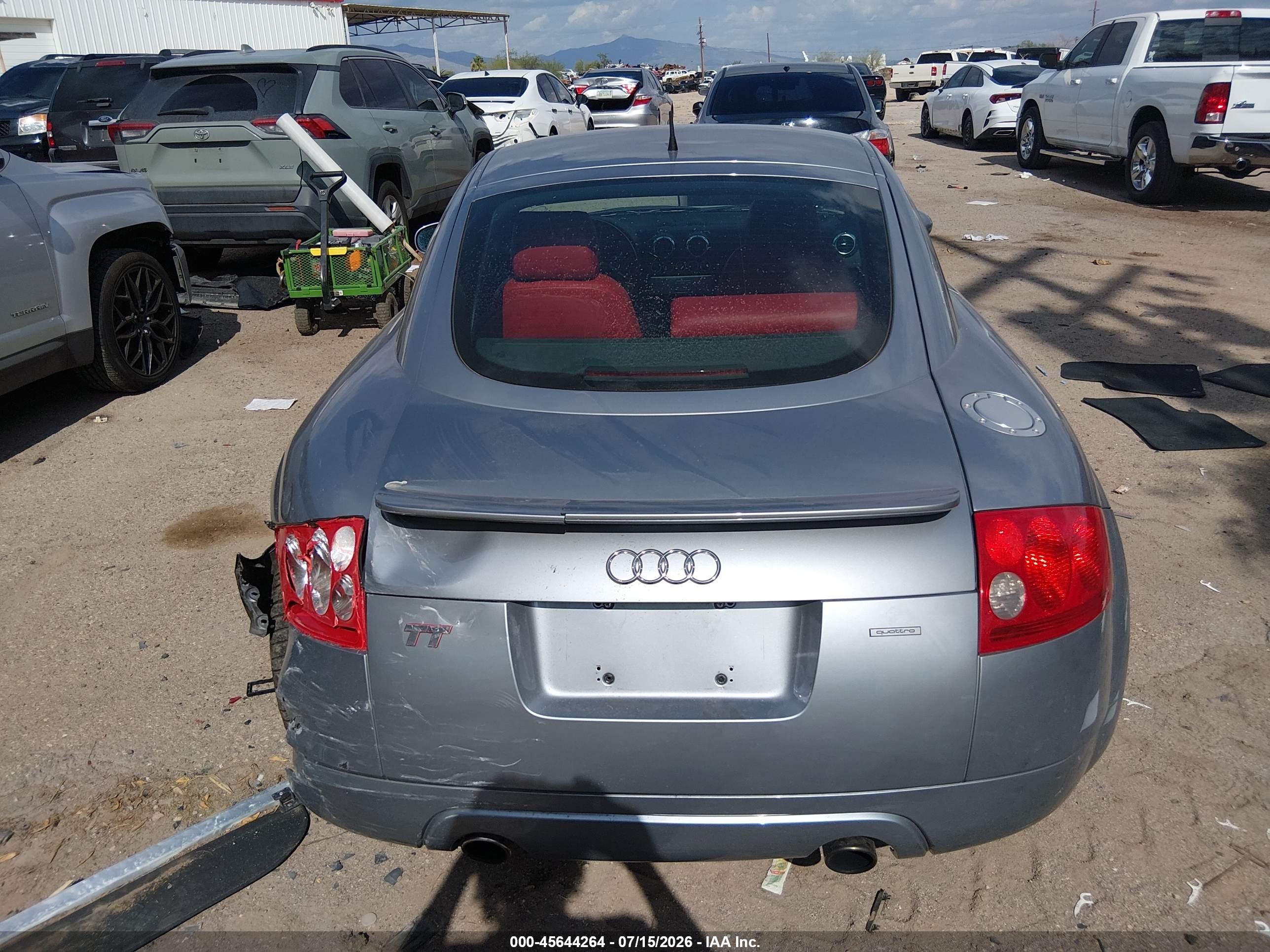 2002 Audi Tt Alms Commemorative Edition Silver vin: TRUWT28N021027280