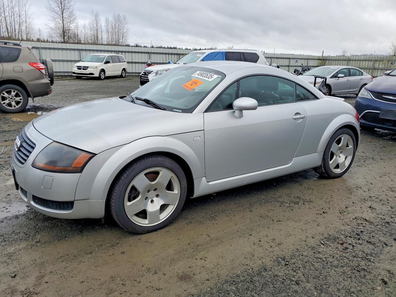 2002 Audi Tt Quattro Серебряный vin: TRUWT28N021037520
