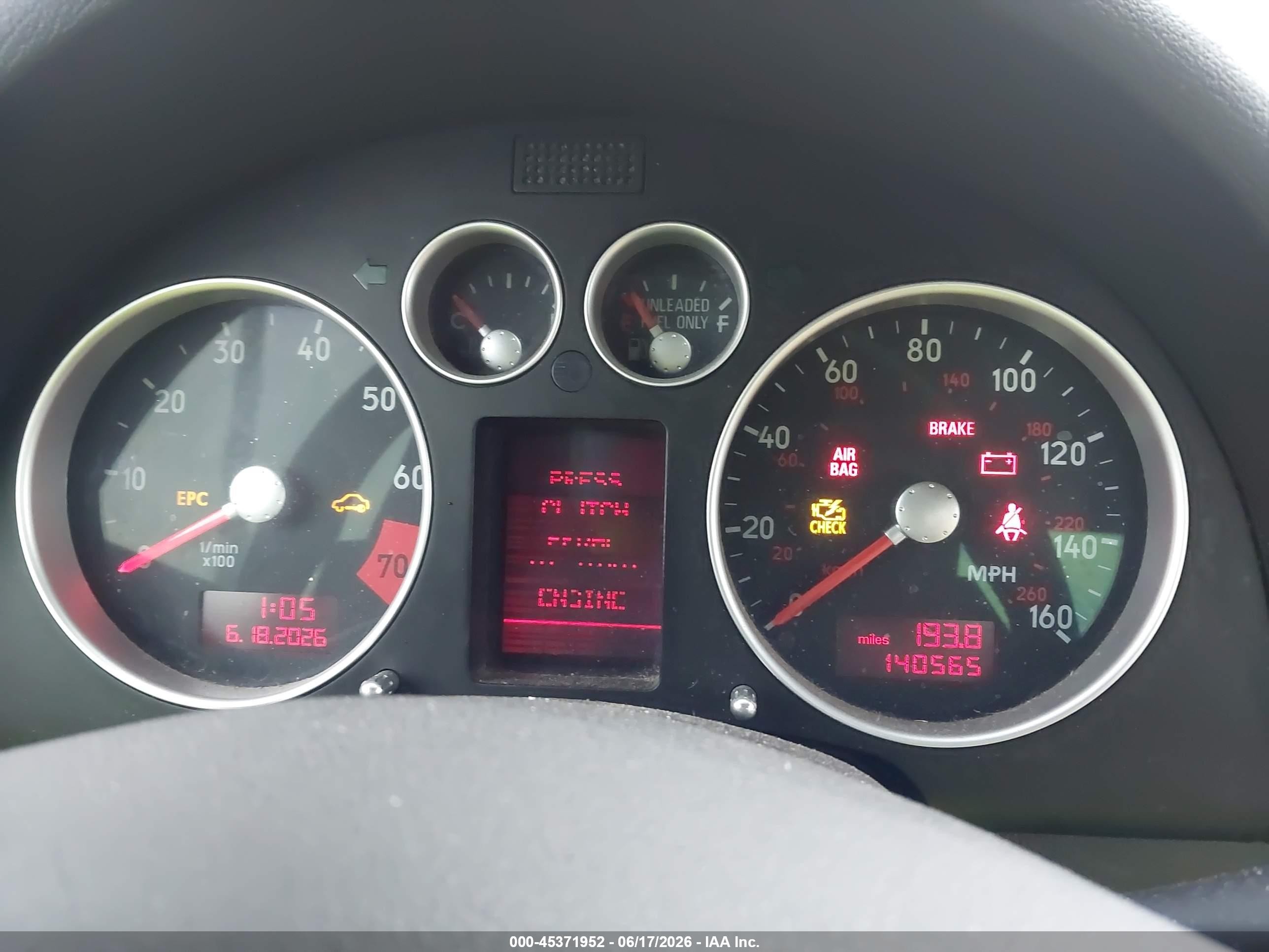 2003 Audi Tt 1.8l Red vin: TRUWT28N231017545