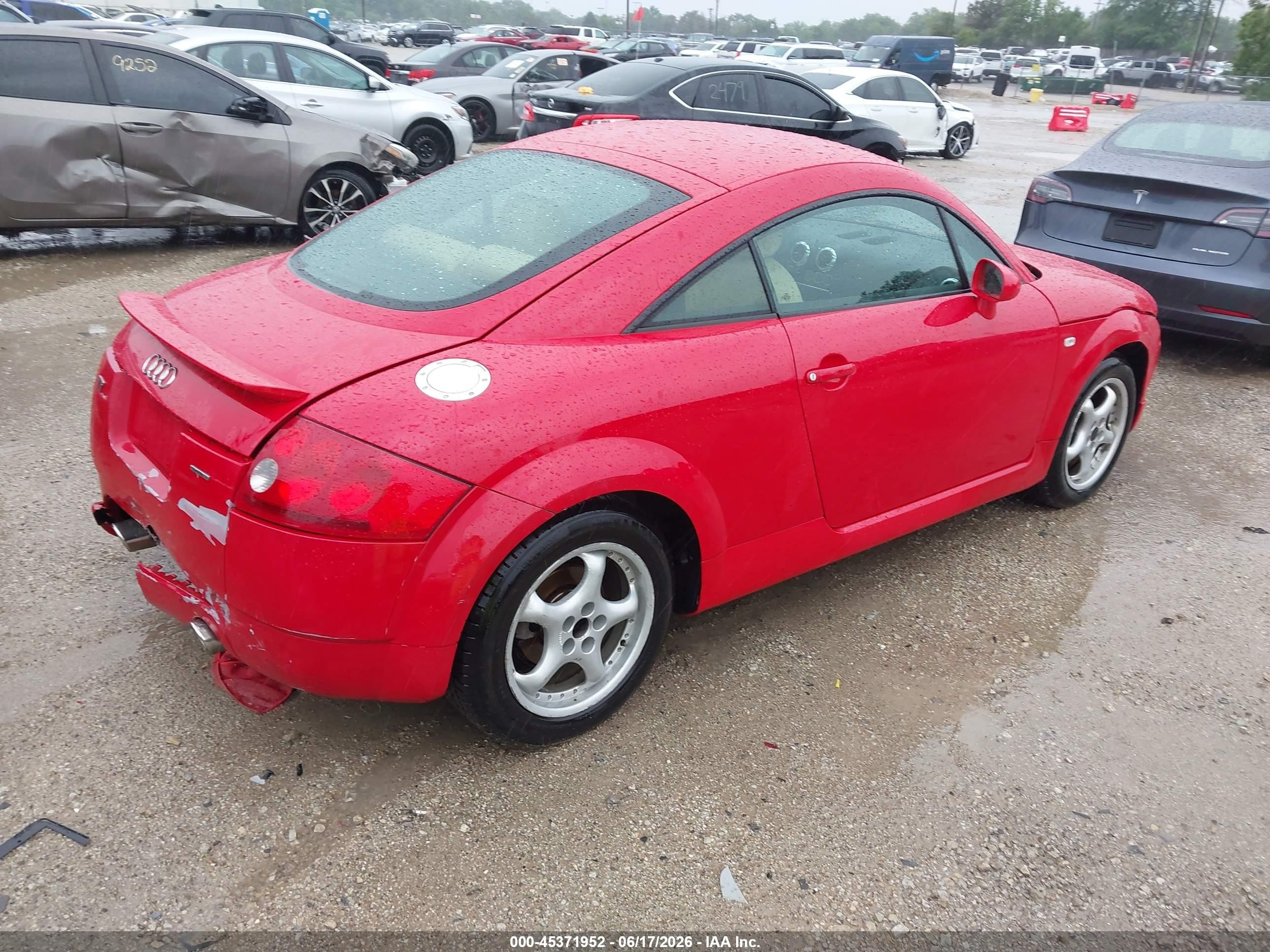 2003 Audi Tt 1.8l Red vin: TRUWT28N231017545