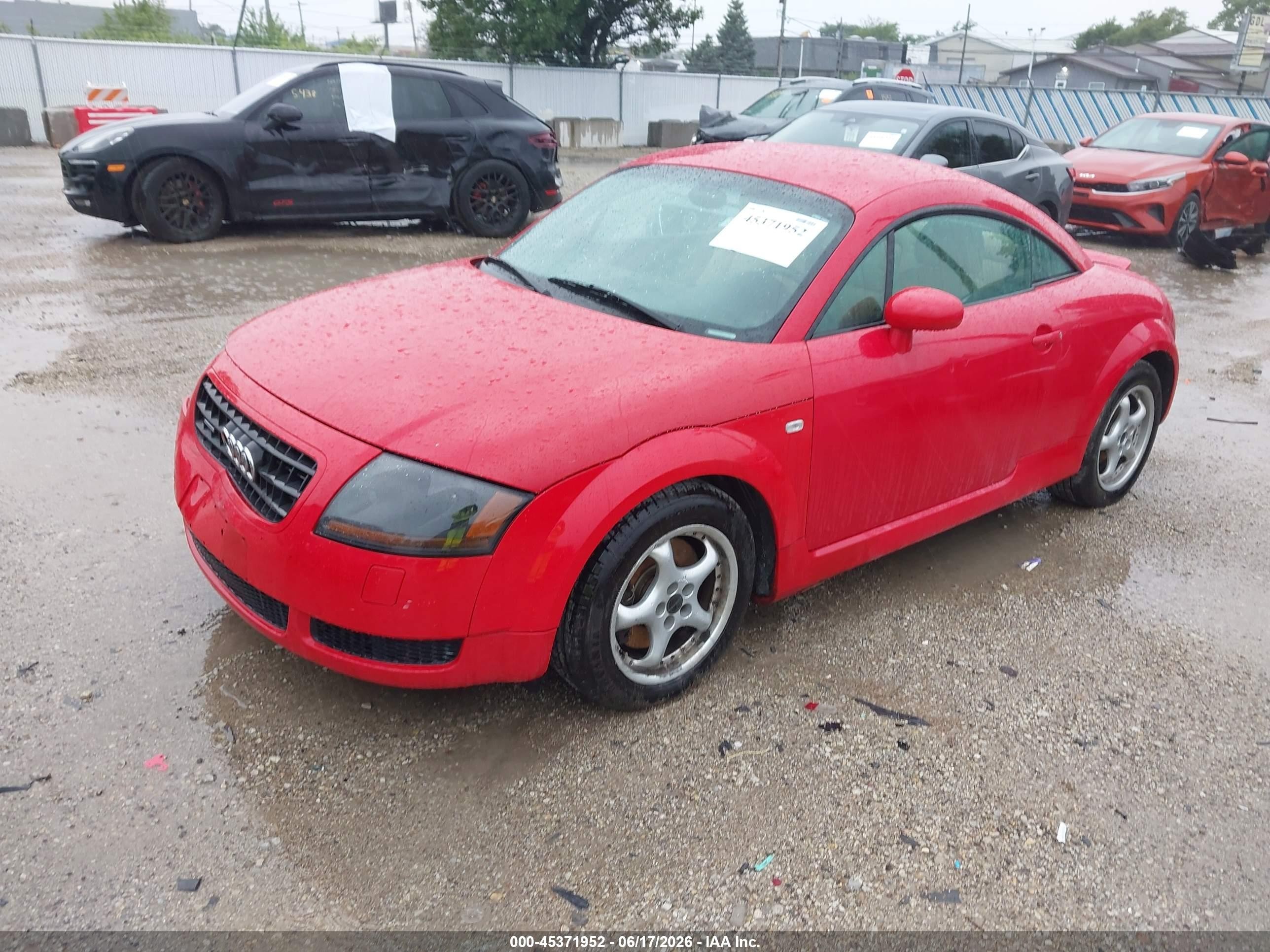 2003 Audi Tt 1.8l Red vin: TRUWT28N231017545