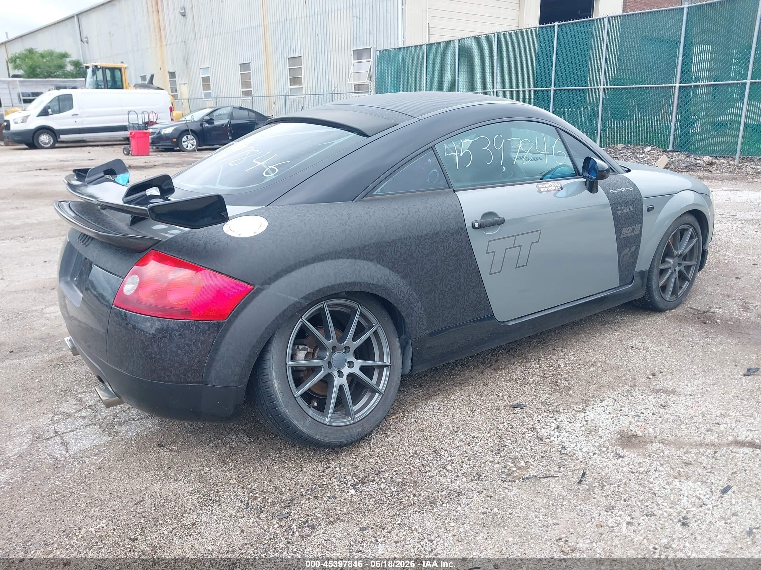 2002 Audi Tt 1.8l Черный vin: TRUWT28N321012496
