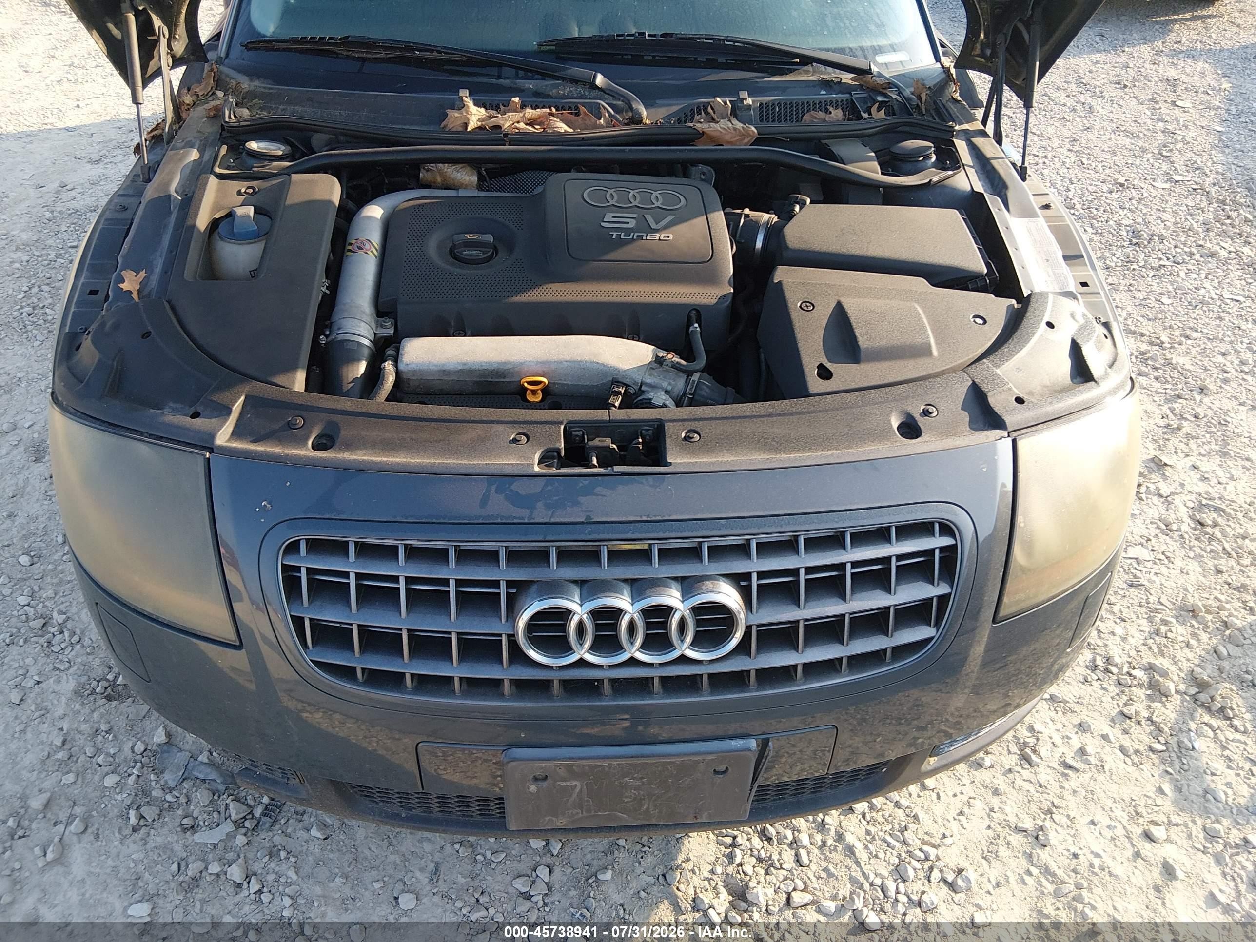 2003 Audi Tt 1.8l Gray vin: TRUWT28N431007955