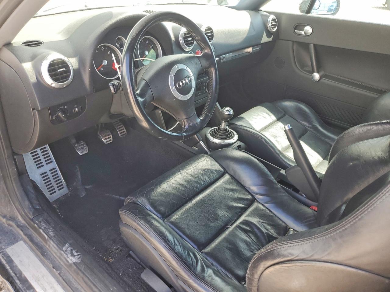 2002 Audi Tt Quattro Black vin: TRUWT28N521029557