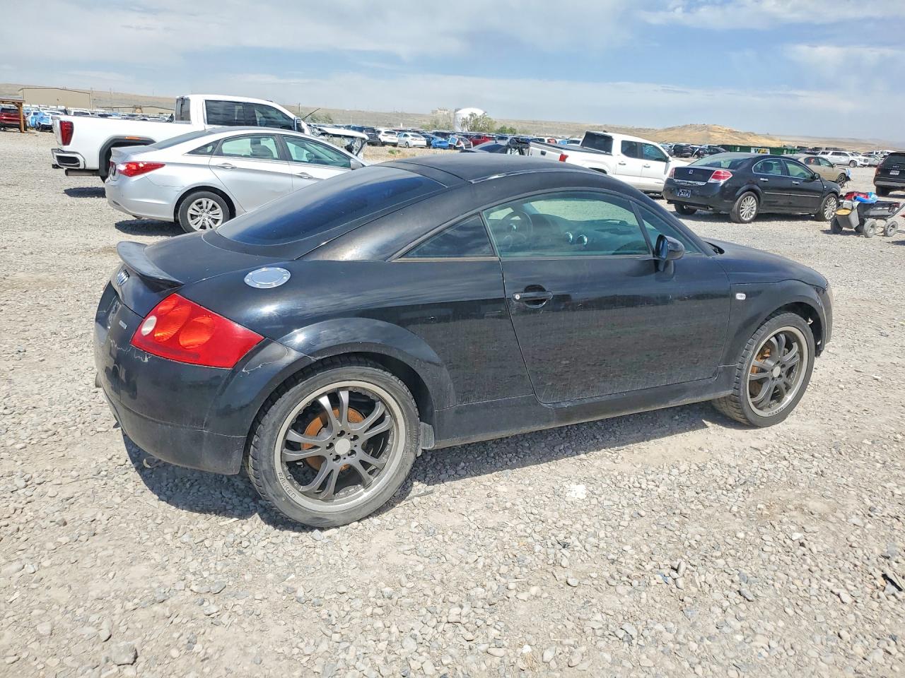 2002 Audi Tt Quattro Black vin: TRUWT28N521029557
