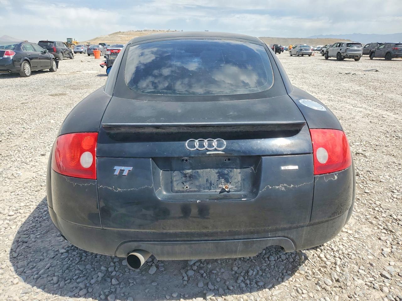 2002 Audi Tt Quattro Black vin: TRUWT28N521029557