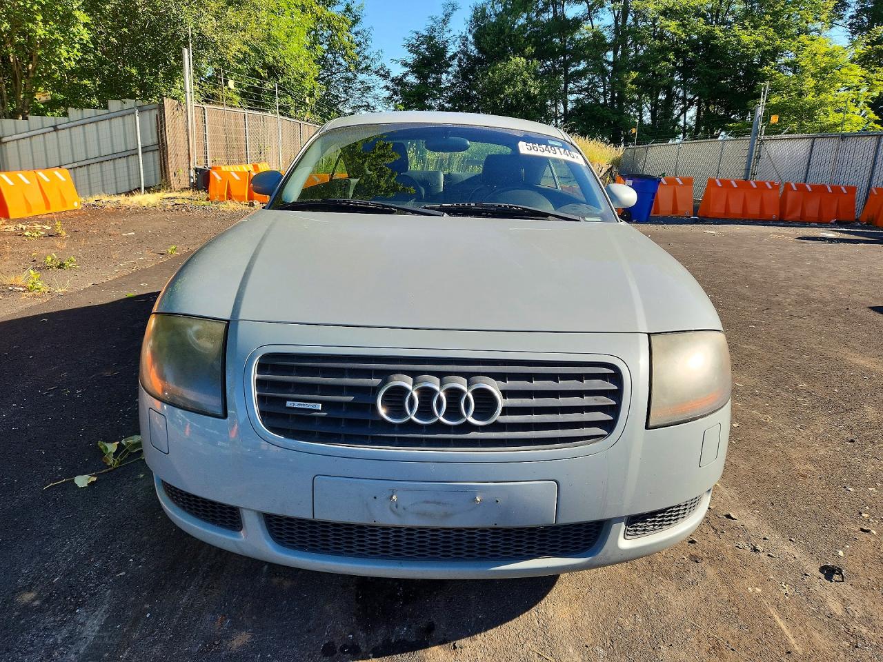 2002 Audi Tt Quattro Blue vin: TRUWT28N521031552