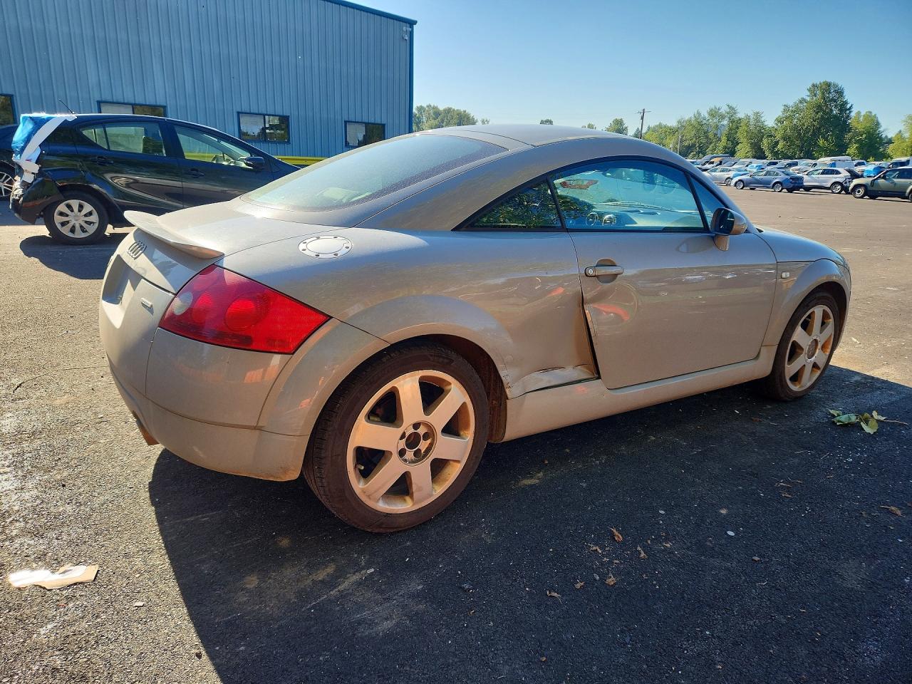 2002 Audi Tt Quattro Blue vin: TRUWT28N521031552
