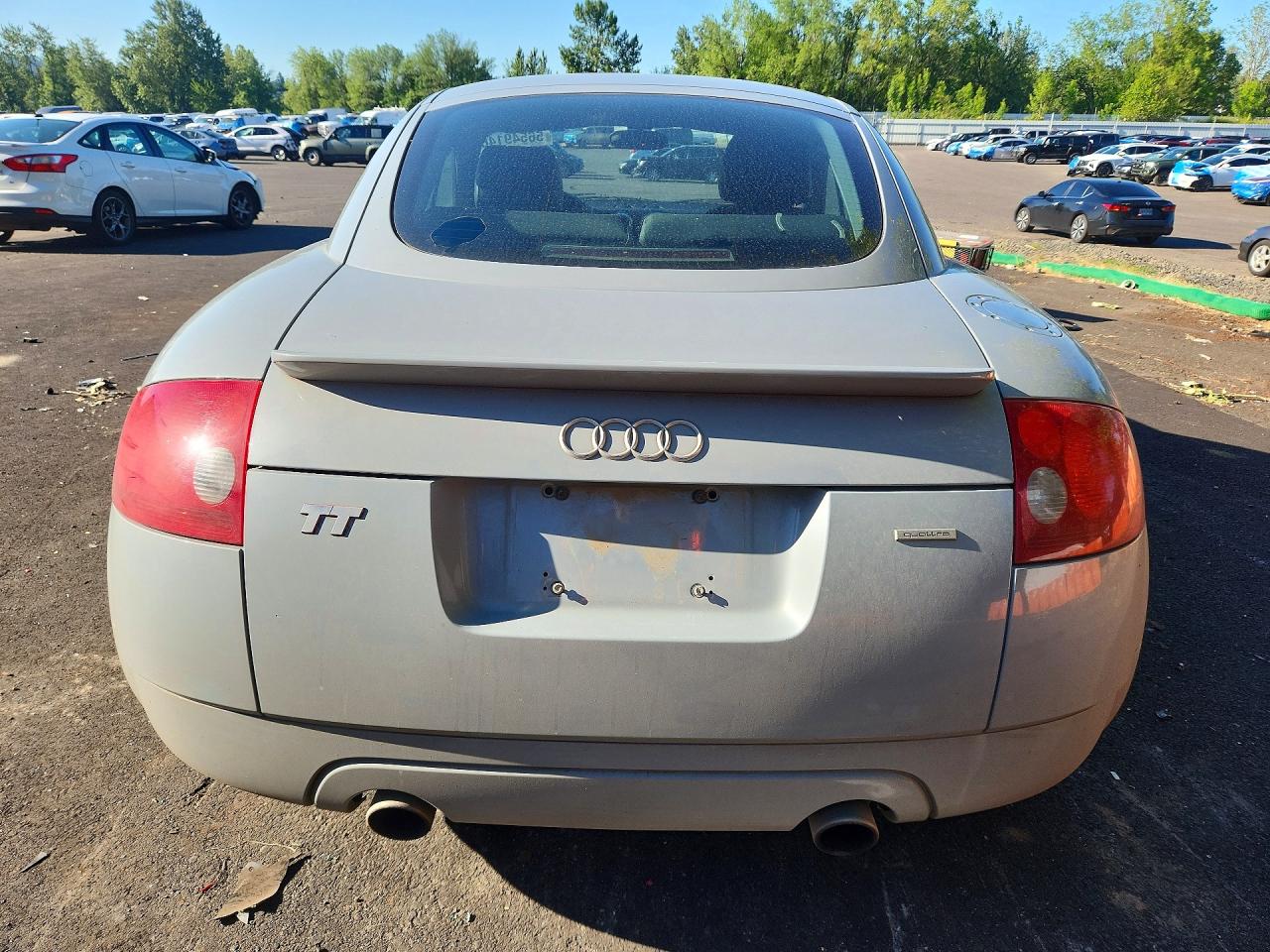 2002 Audi Tt Quattro Blue vin: TRUWT28N521031552