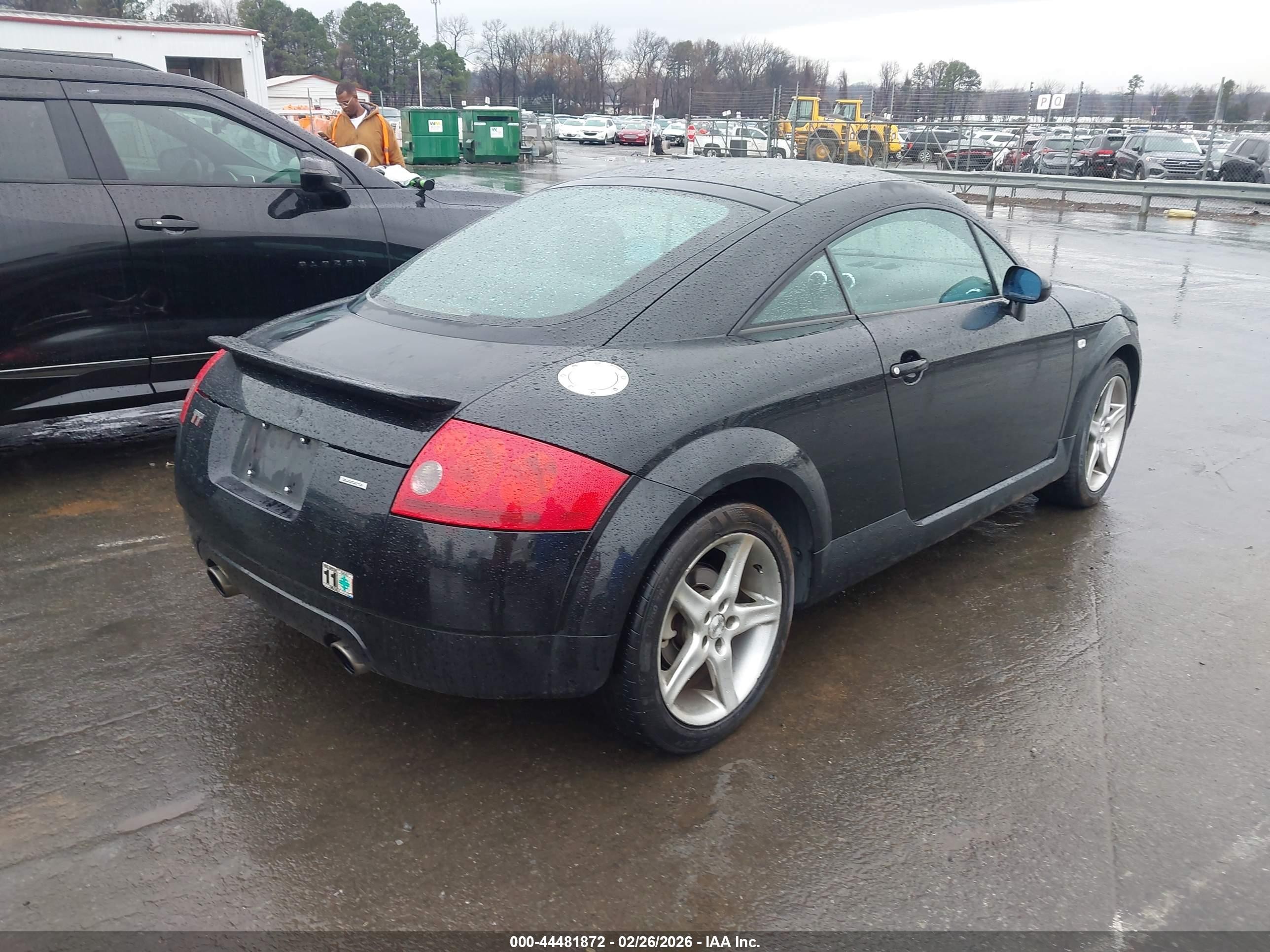 2001 Audi Tt   Черный vin: TRUWT28N611014127