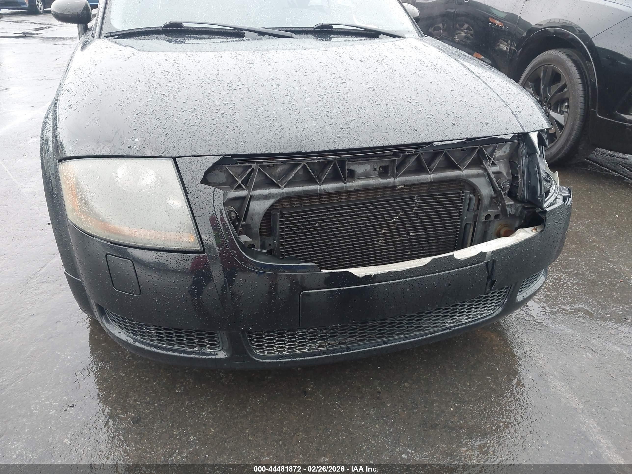 2001 Audi Tt   Черный vin: TRUWT28N611014127