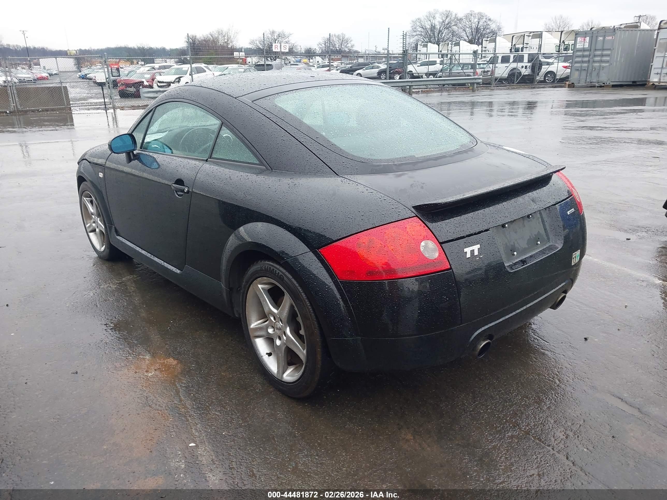 2001 Audi Tt   Черный vin: TRUWT28N611014127