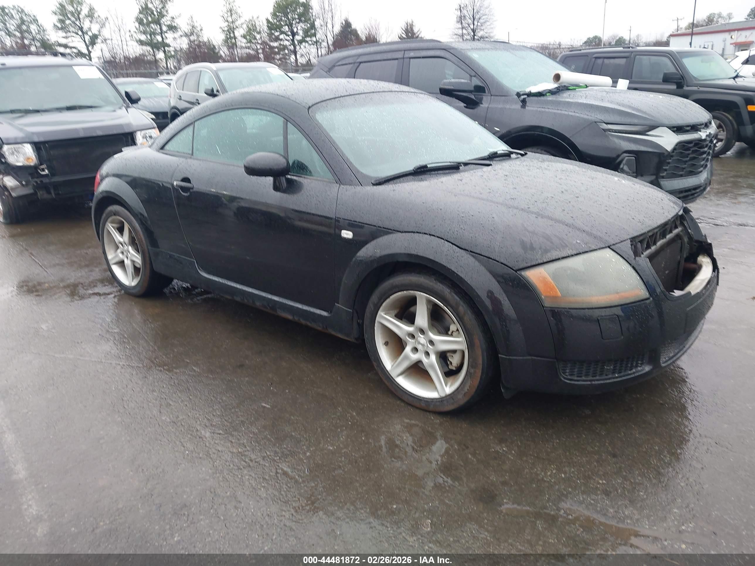 2001 Audi Tt   Черный vin: TRUWT28N611014127