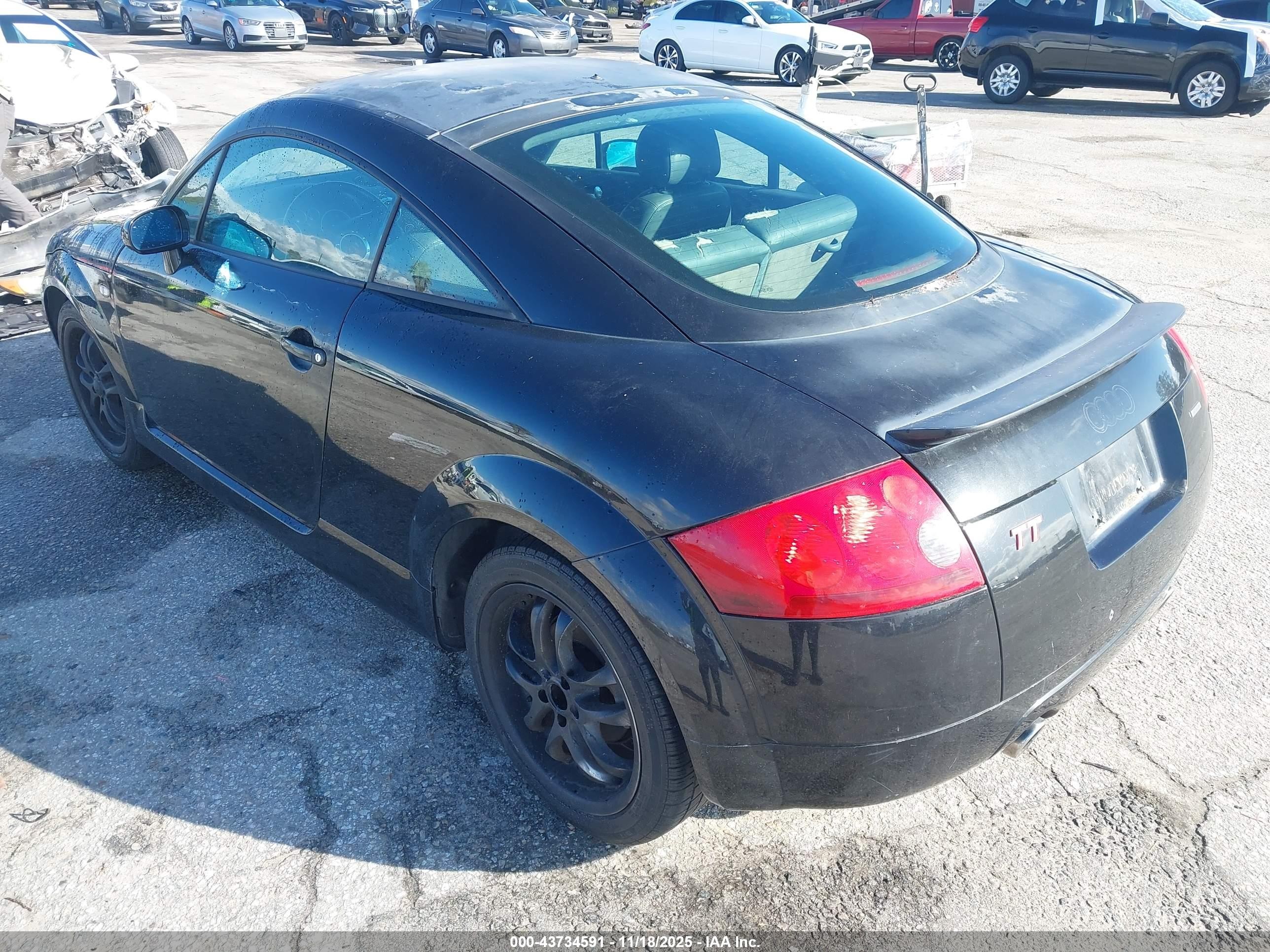 2001 Audi Tt   Black vin: TRUWT28N611023216