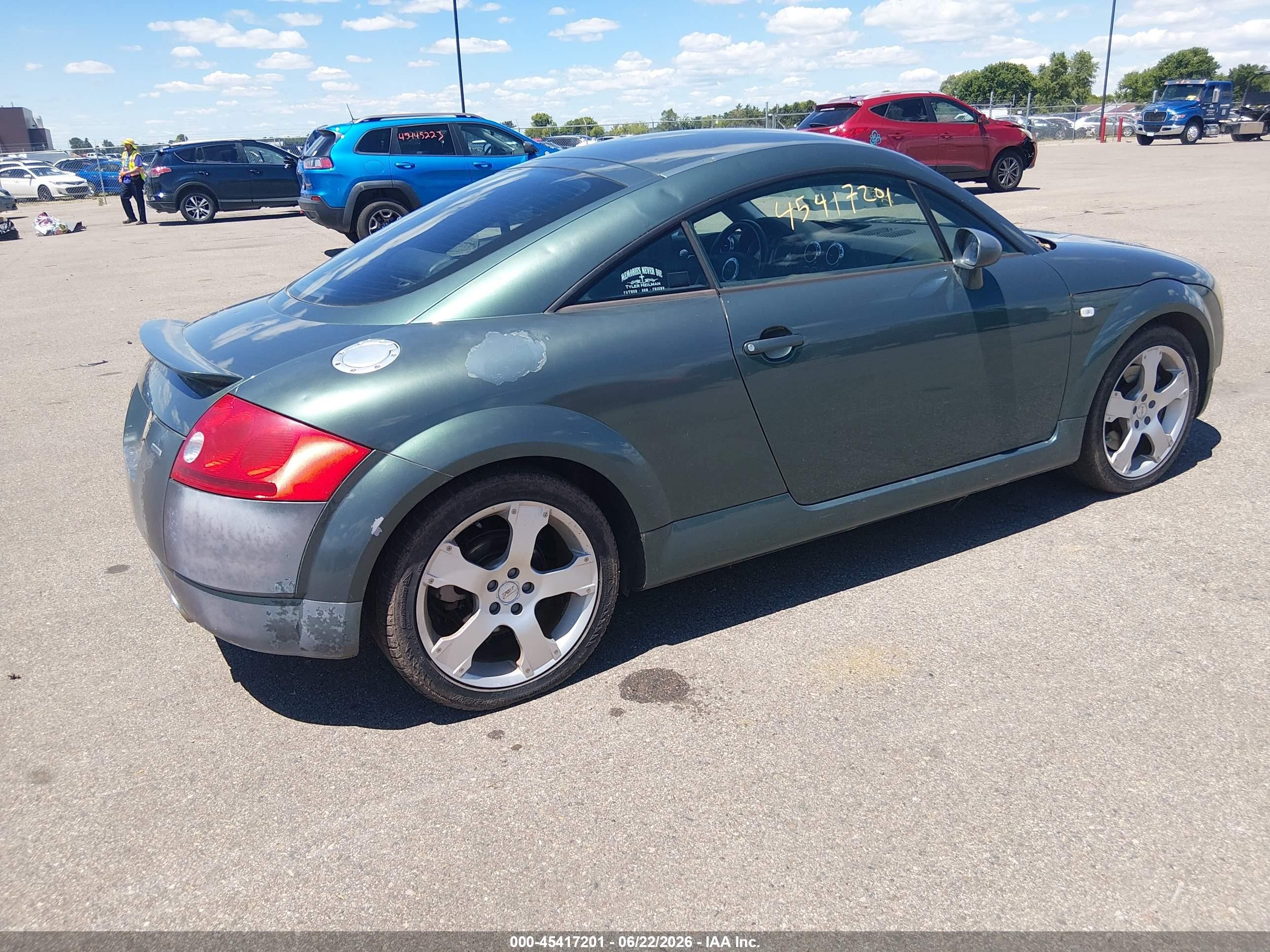 2002 Audi Tt 1.8l/alms Commemorative Edition Green vin: TRUWT28N621010435