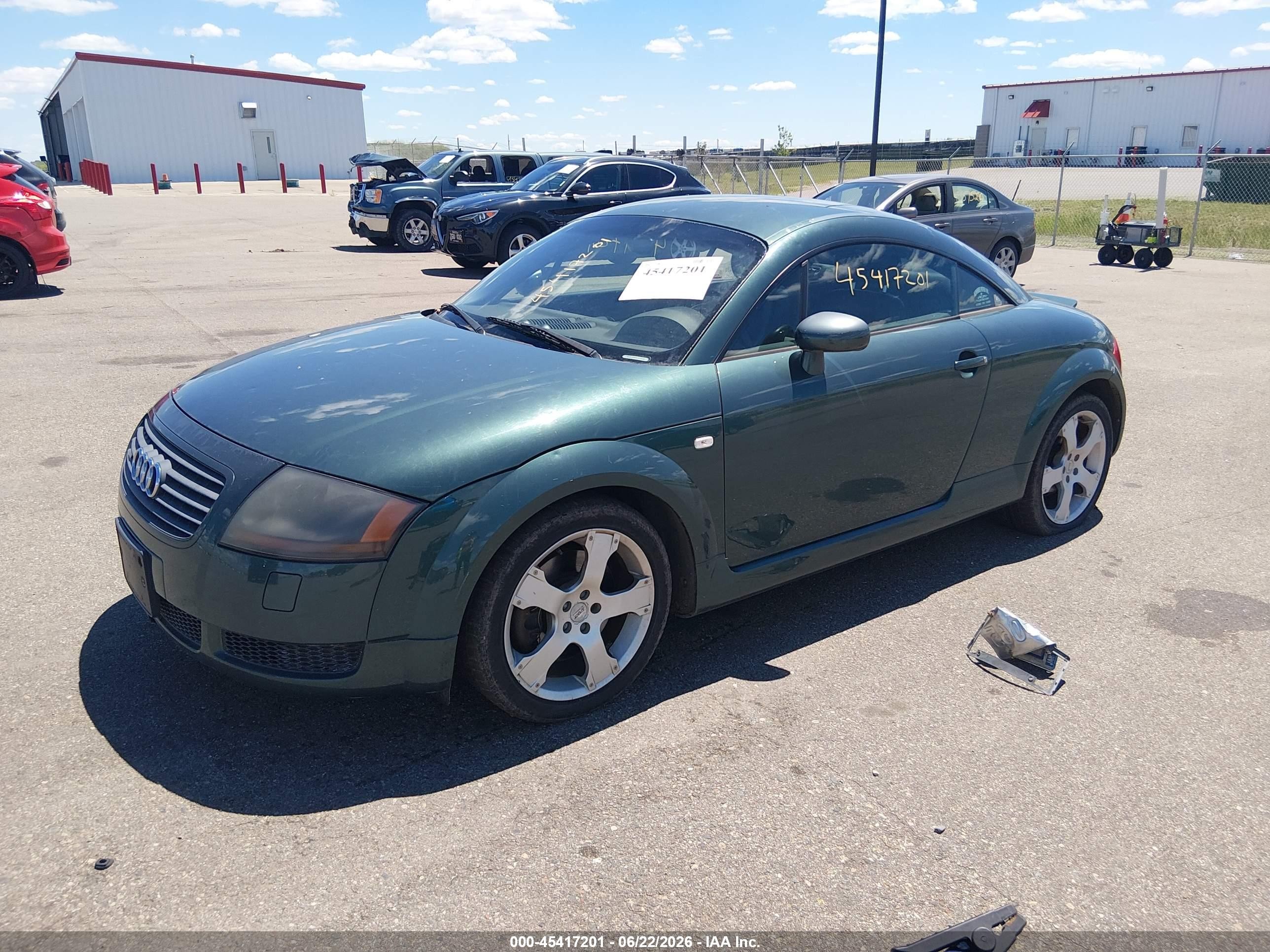 2002 Audi Tt 1.8l/alms Commemorative Edition Green vin: TRUWT28N621010435