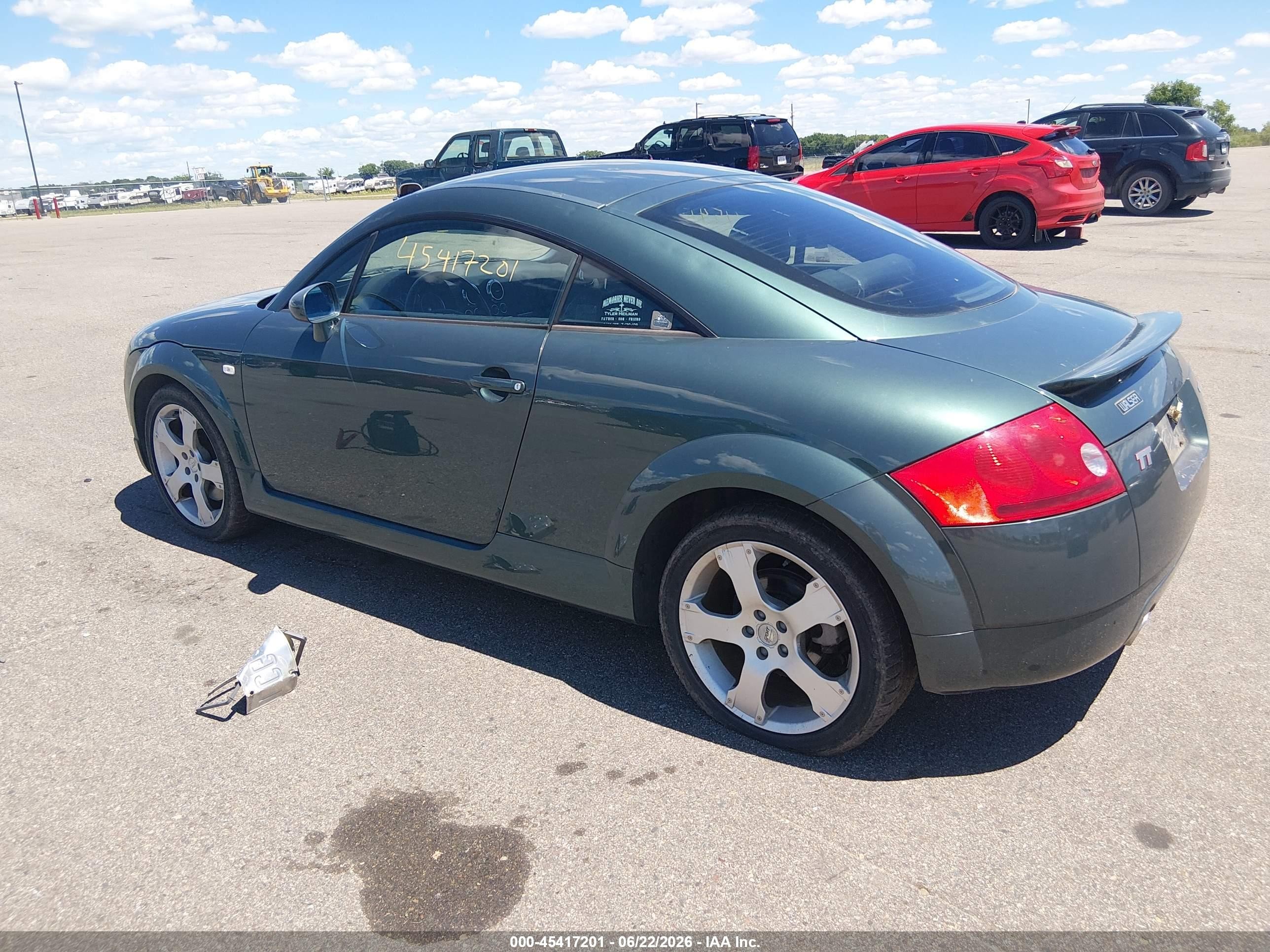 2002 Audi Tt 1.8l/alms Commemorative Edition Green vin: TRUWT28N621010435