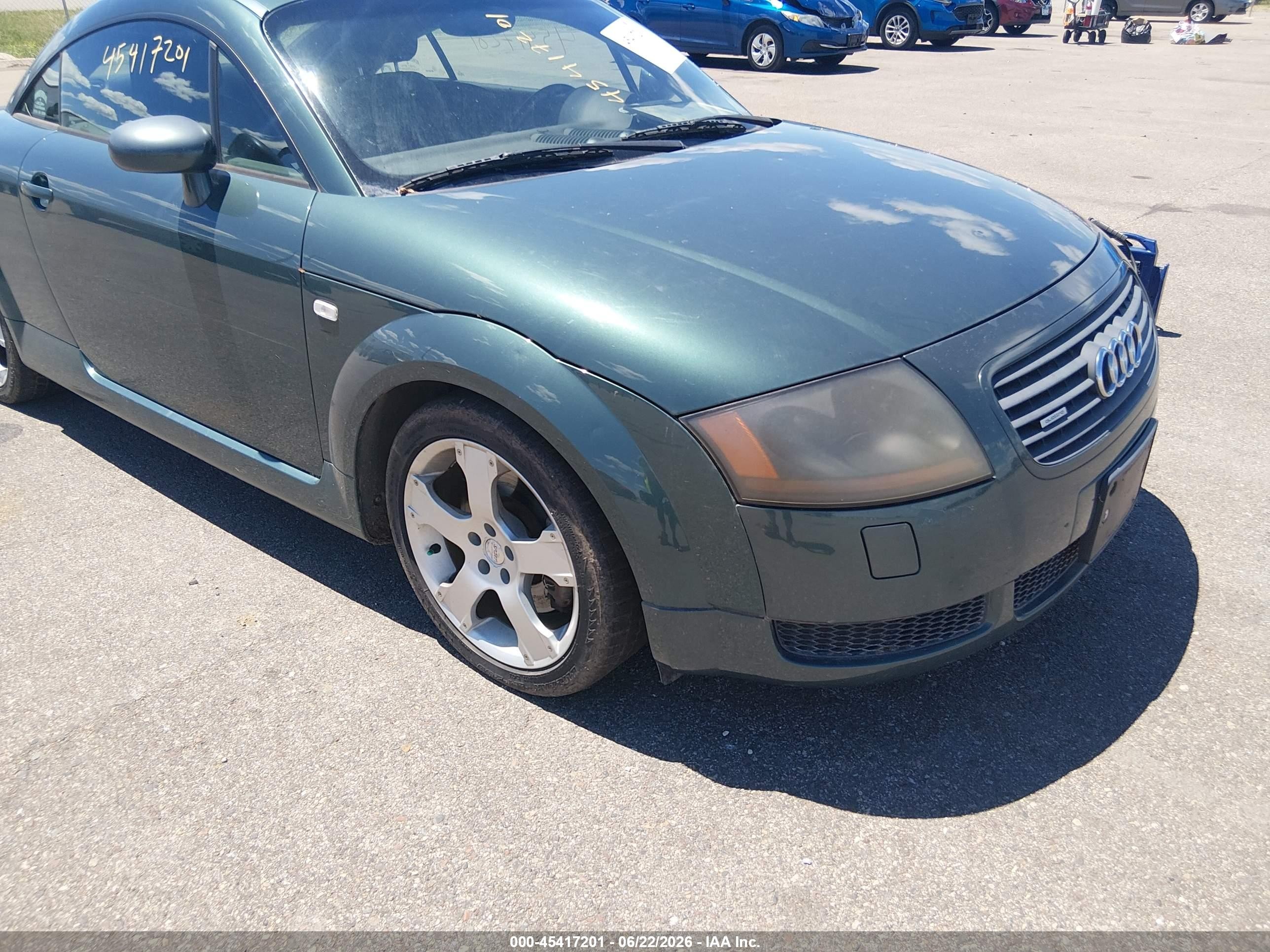 2002 Audi Tt 1.8l/alms Commemorative Edition Green vin: TRUWT28N621010435