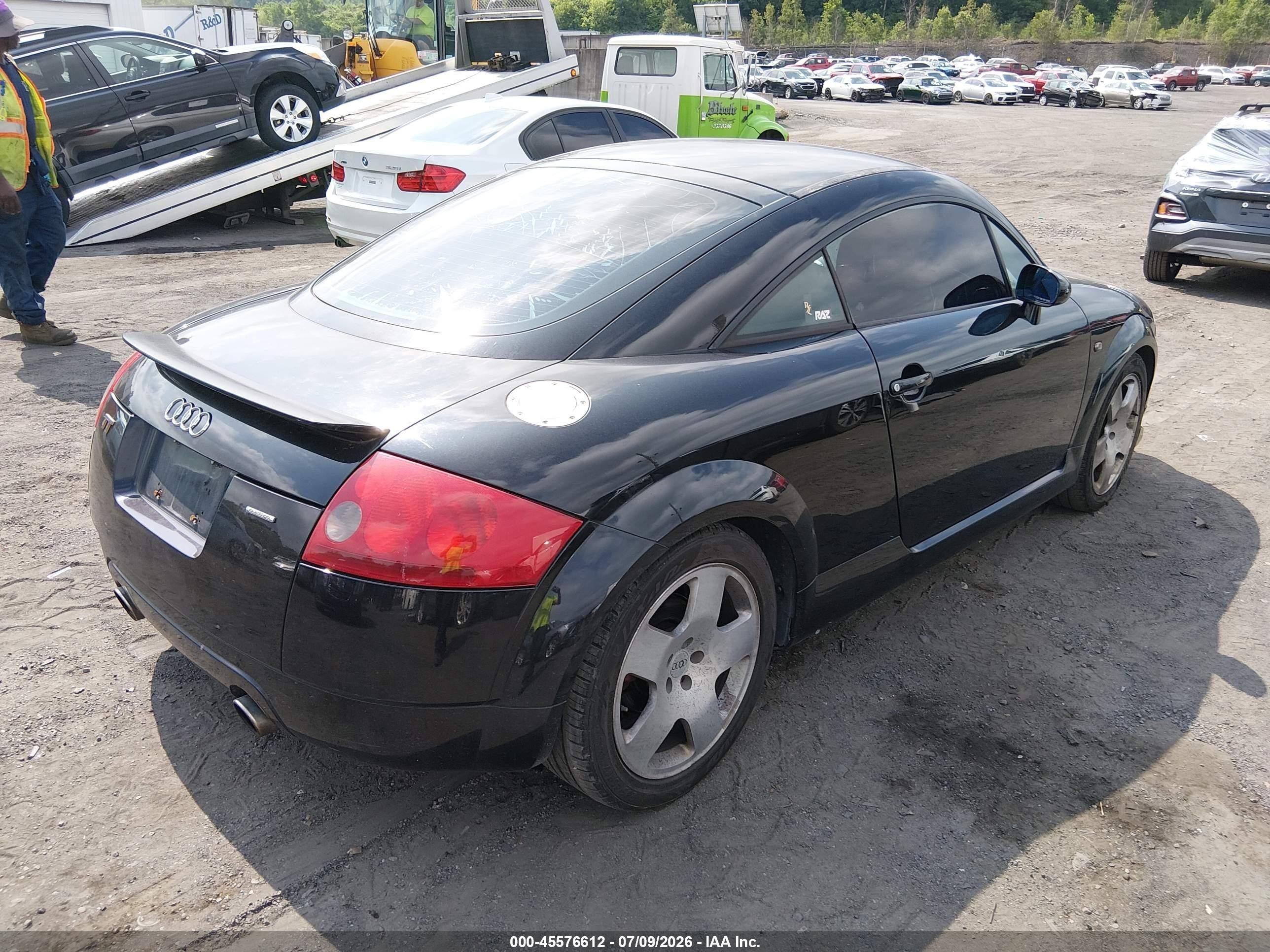2003 Audi Tt 1.8l Black vin: TRUWT28N731012647
