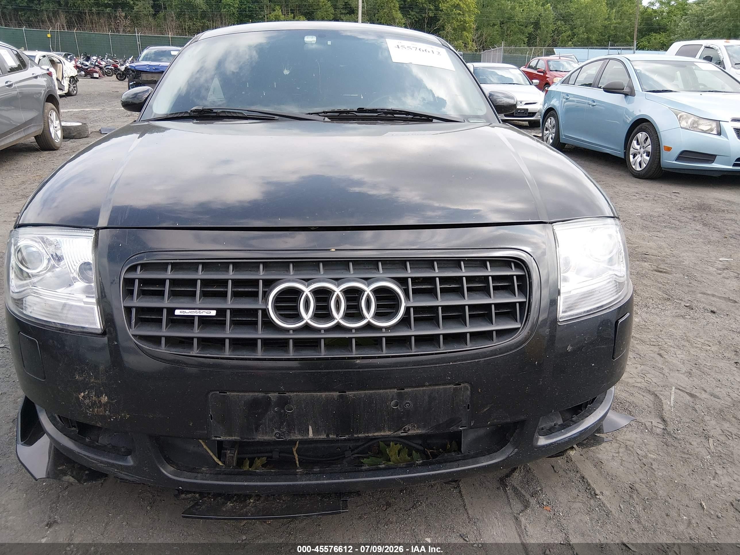 2003 Audi Tt 1.8l Black vin: TRUWT28N731012647