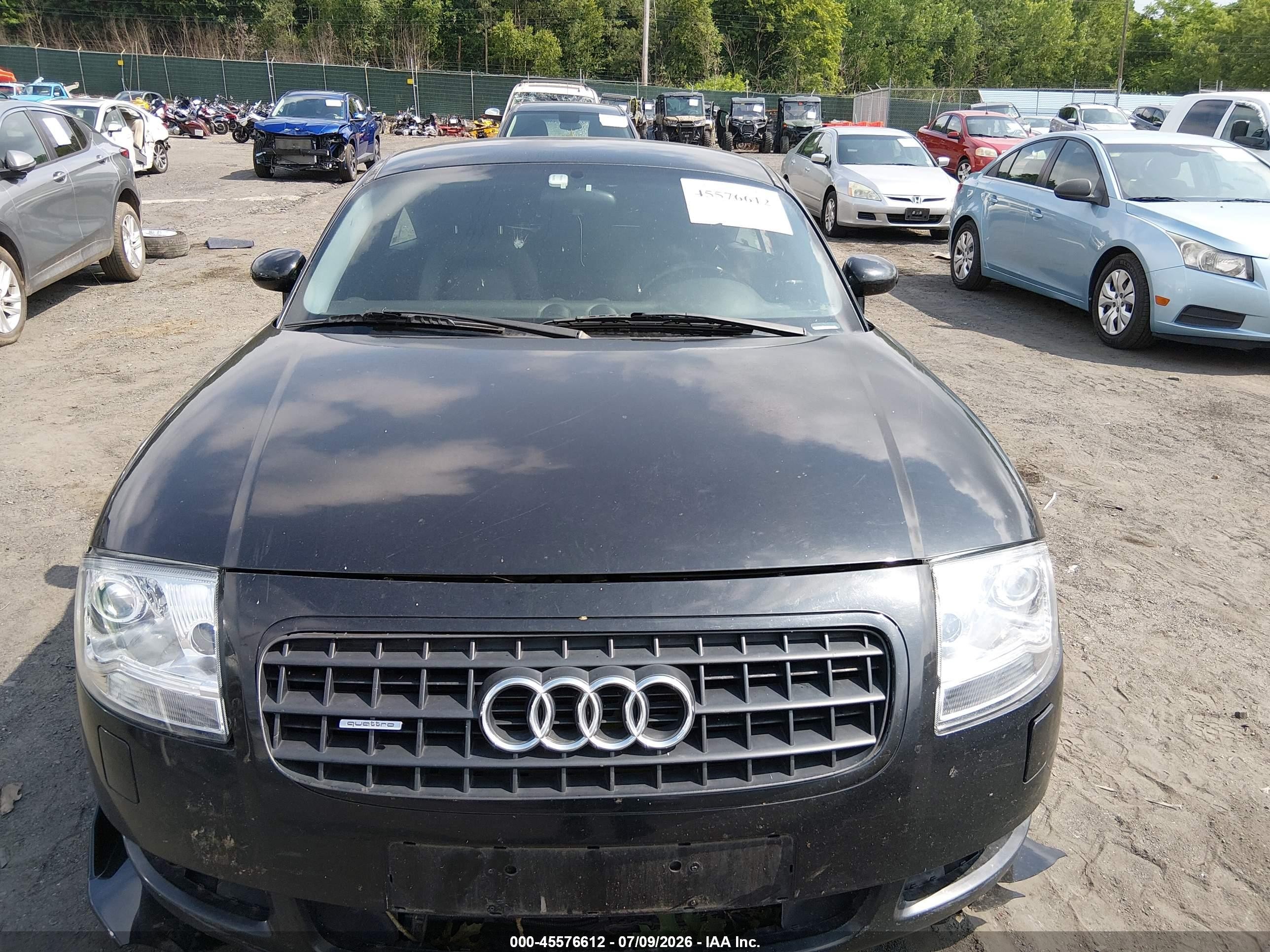 2003 Audi Tt 1.8l Black vin: TRUWT28N731012647