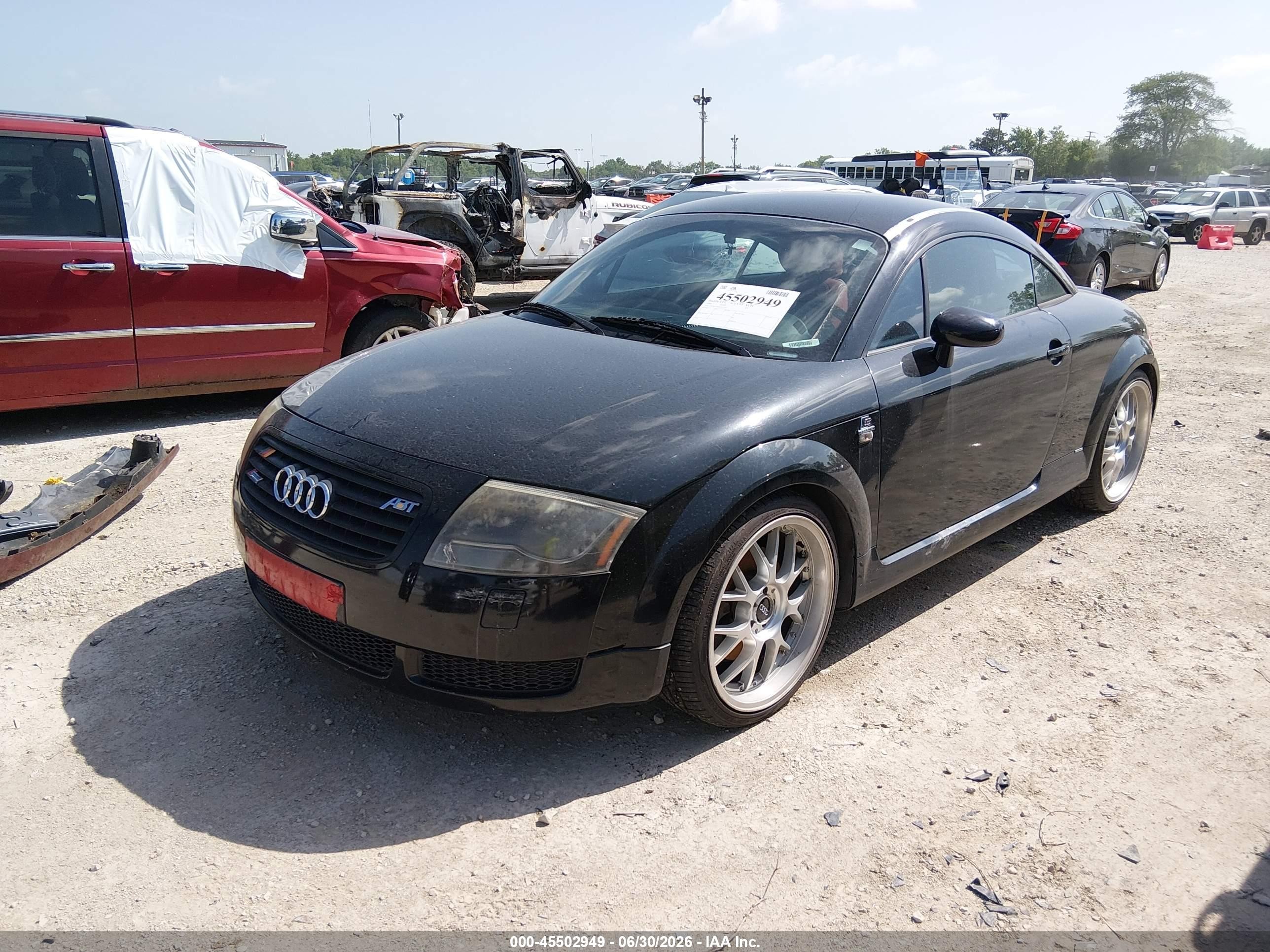 2002 Audi Tt 1.8l/alms Commemorative Edition Black vin: TRUWT28N921015354