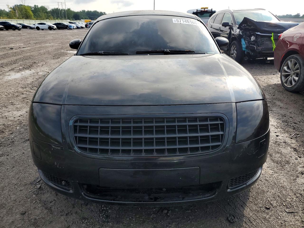 2005 Audi Tt Quattro Черный vin: TRUWT28N951012359