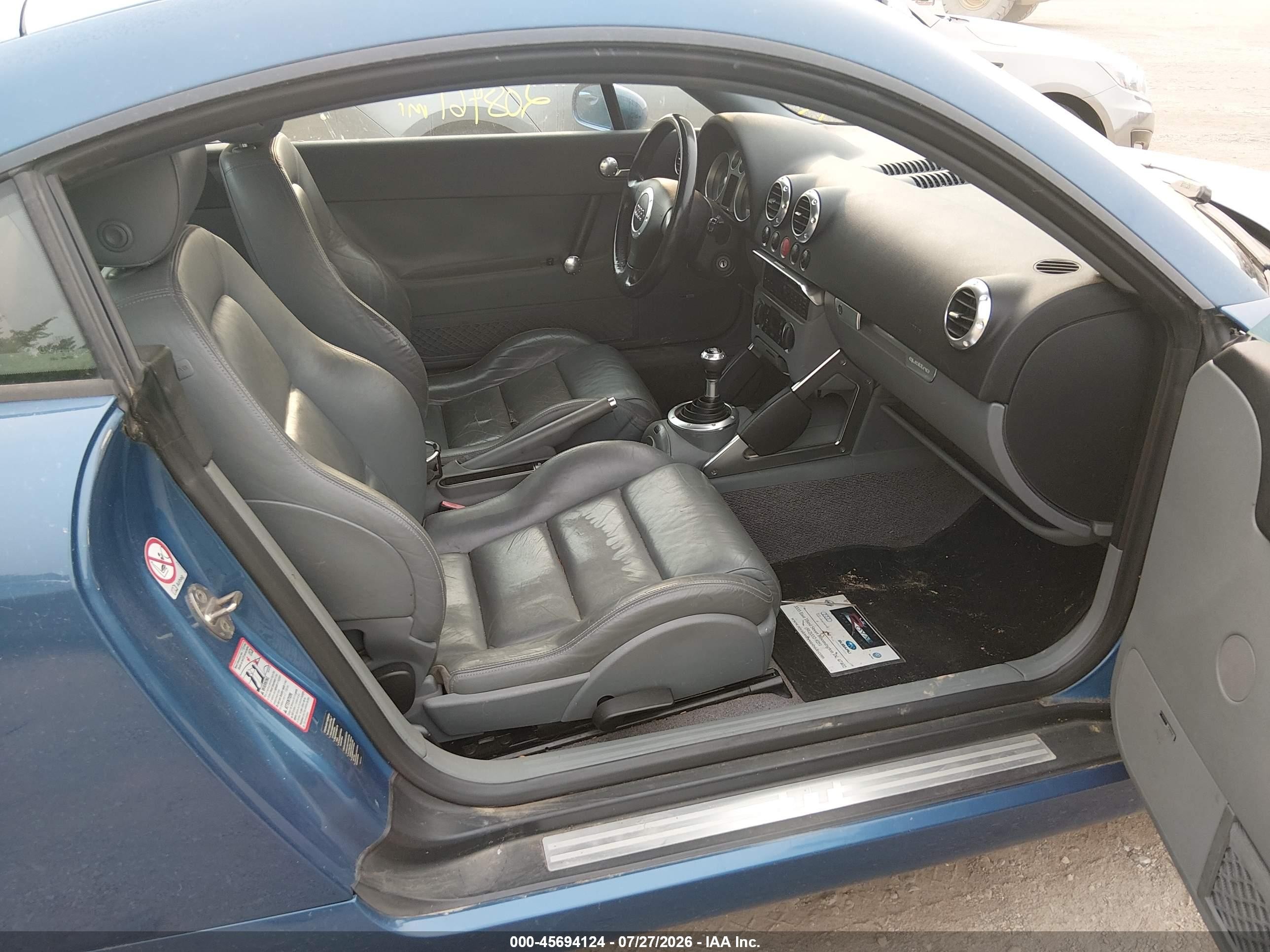 2001 Audi Tt   Blue vin: TRUWX28N011042591