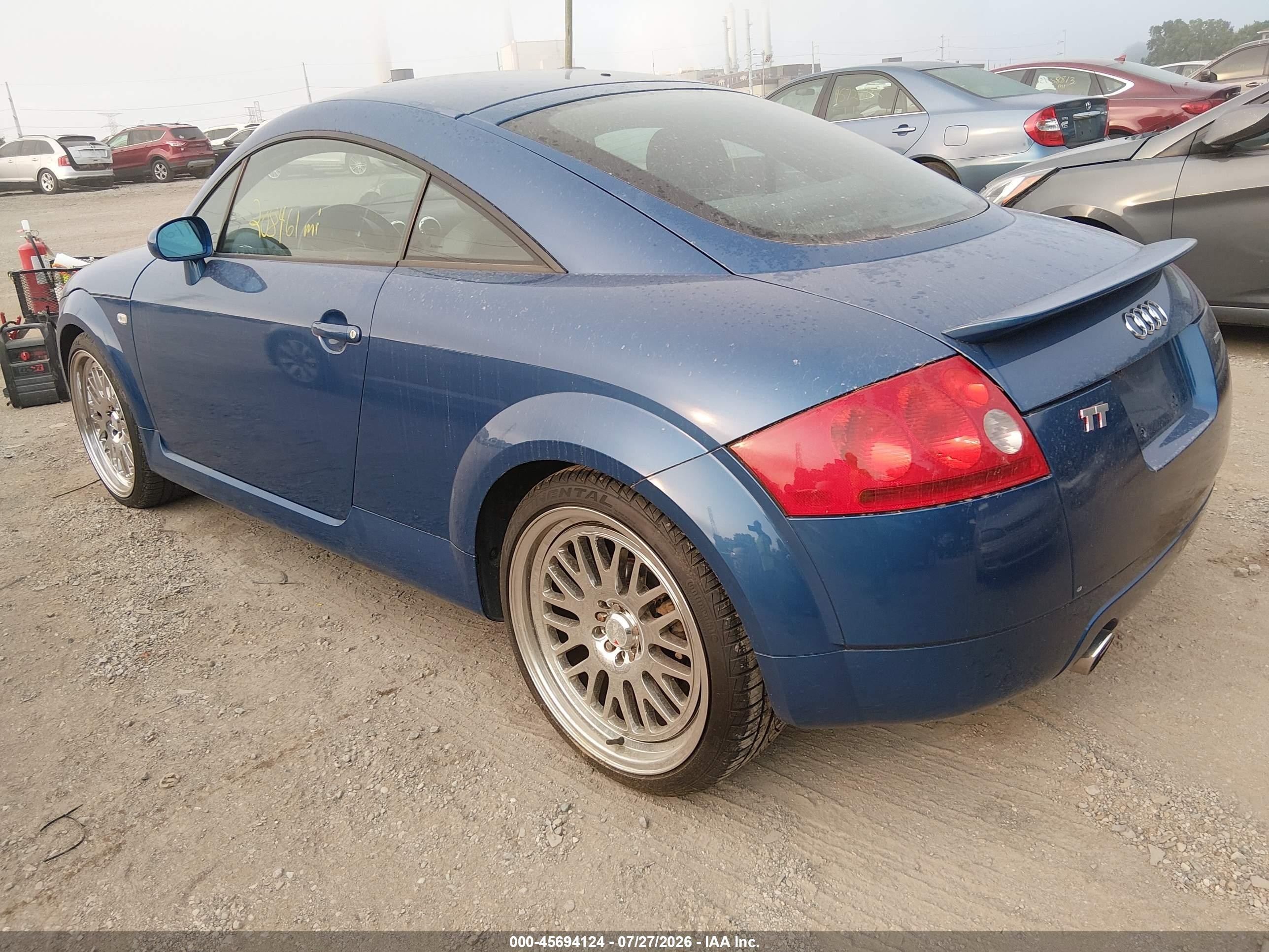 2001 Audi Tt   Blue vin: TRUWX28N011042591