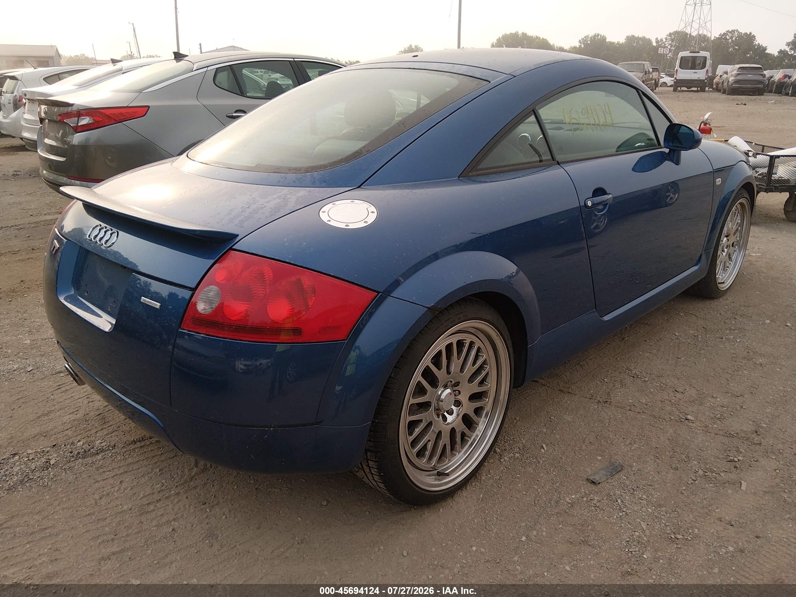 2001 Audi Tt   Blue vin: TRUWX28N011042591