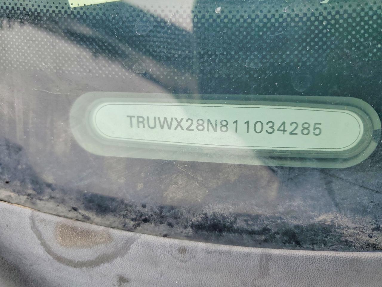 2001 Audi Tt Quattro Green vin: TRUWX28N811034285