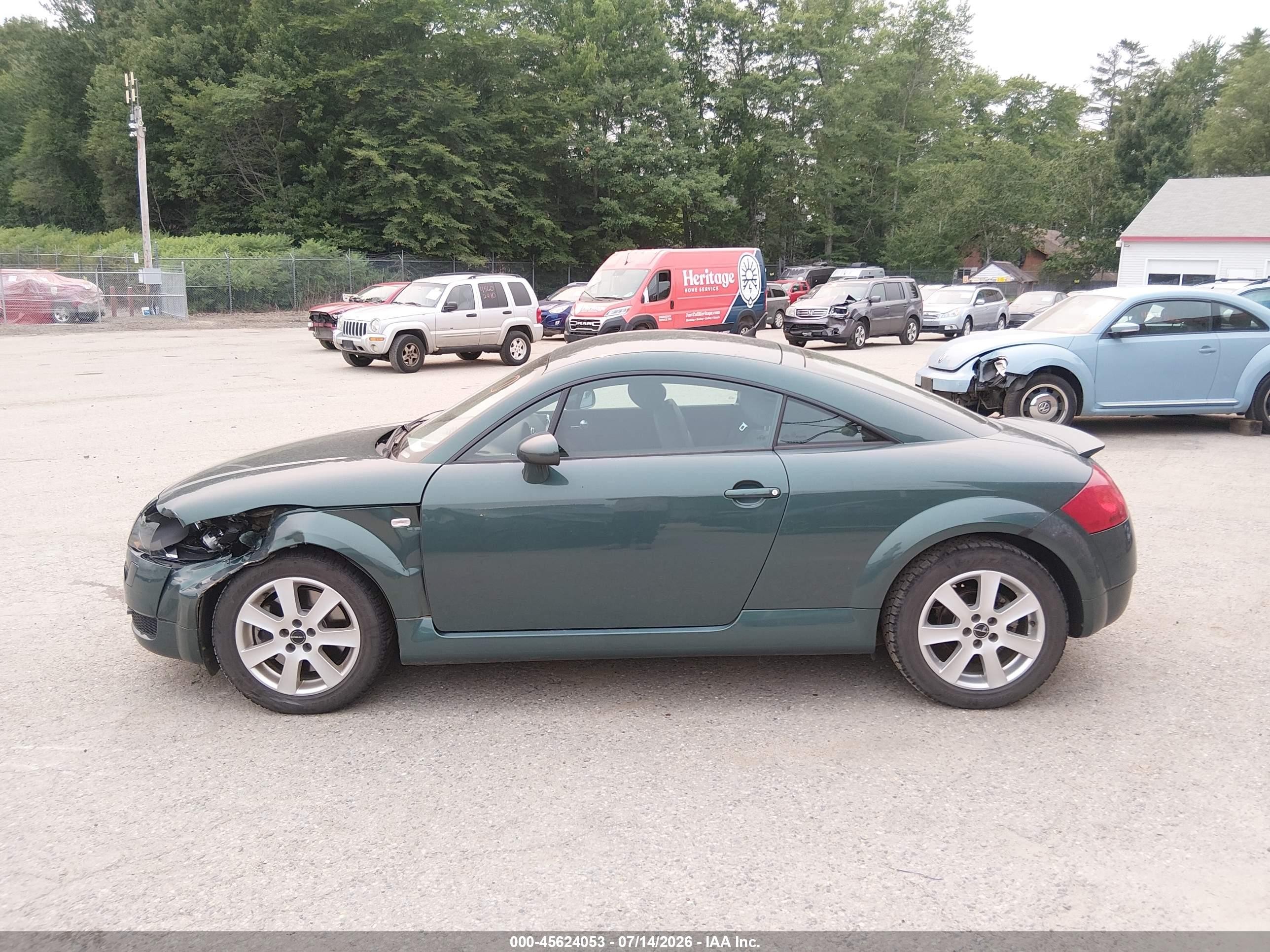 2001 Audi Tt   Зеленый vin: TRUWX28N811040099